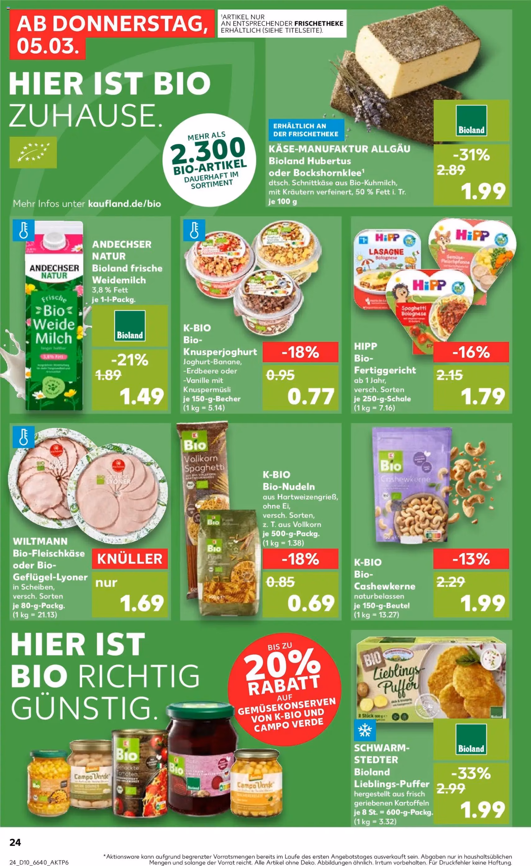 Kaufland Prospekt - Gültiger Prospekt ab 05.03.2026, Seite 24 von insgesamt 60