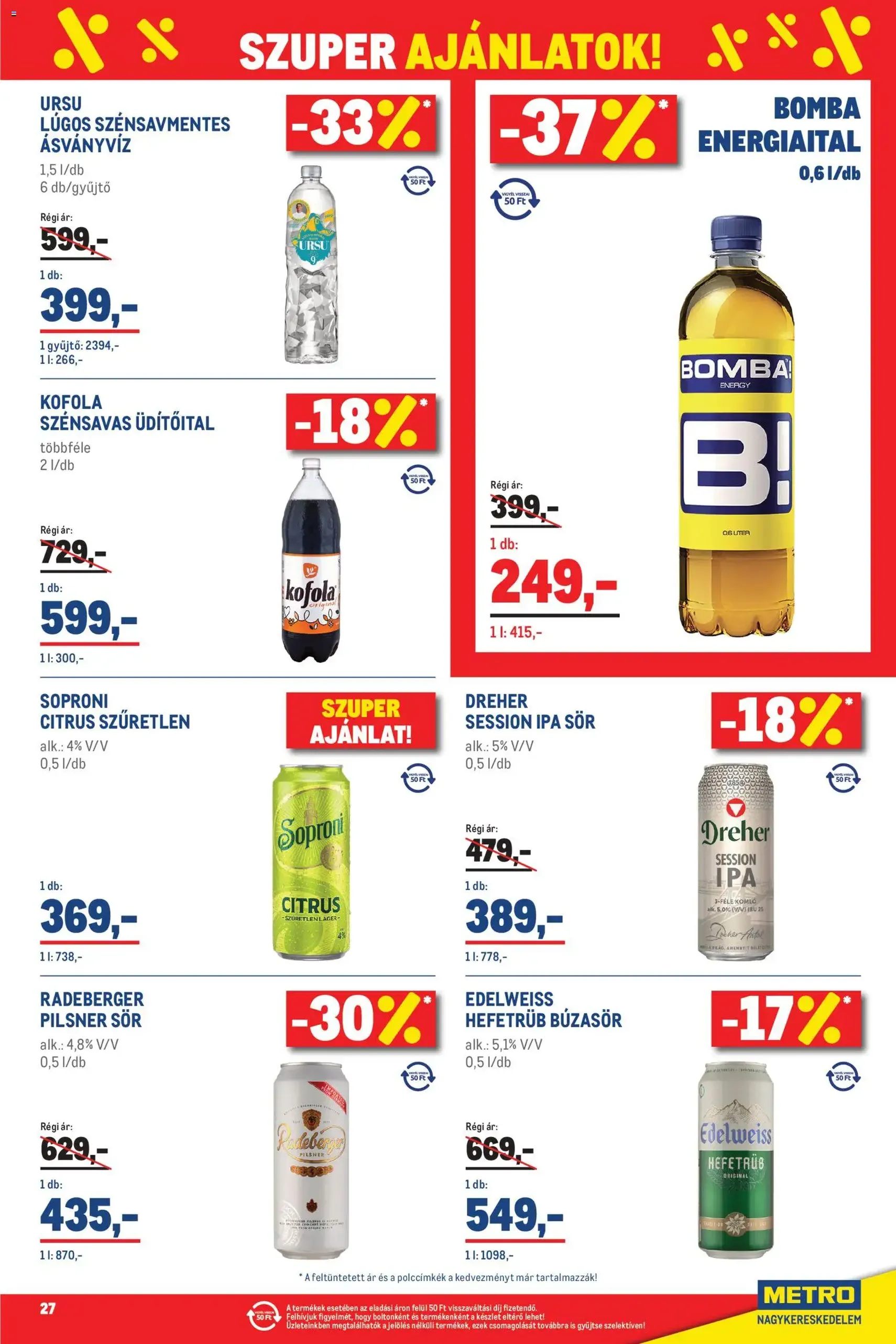 Metro akciós újság - 2026.08.01. érvényes szórólap 27 oldal 42 oldalból