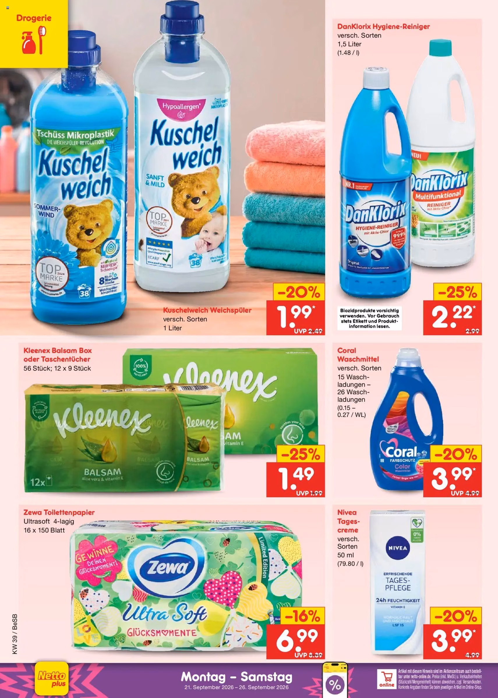 Netto Marken-Discount Prospekt - Gültiger Prospekt ab 21.09.2026, Seite 38 von insgesamt 72