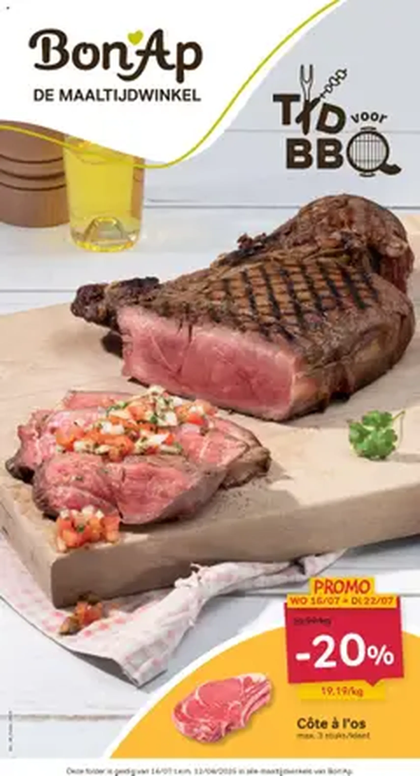 Bon Ap folder/publicité - geldige folder vanaf 16/07/2025 pagina 1 van 1