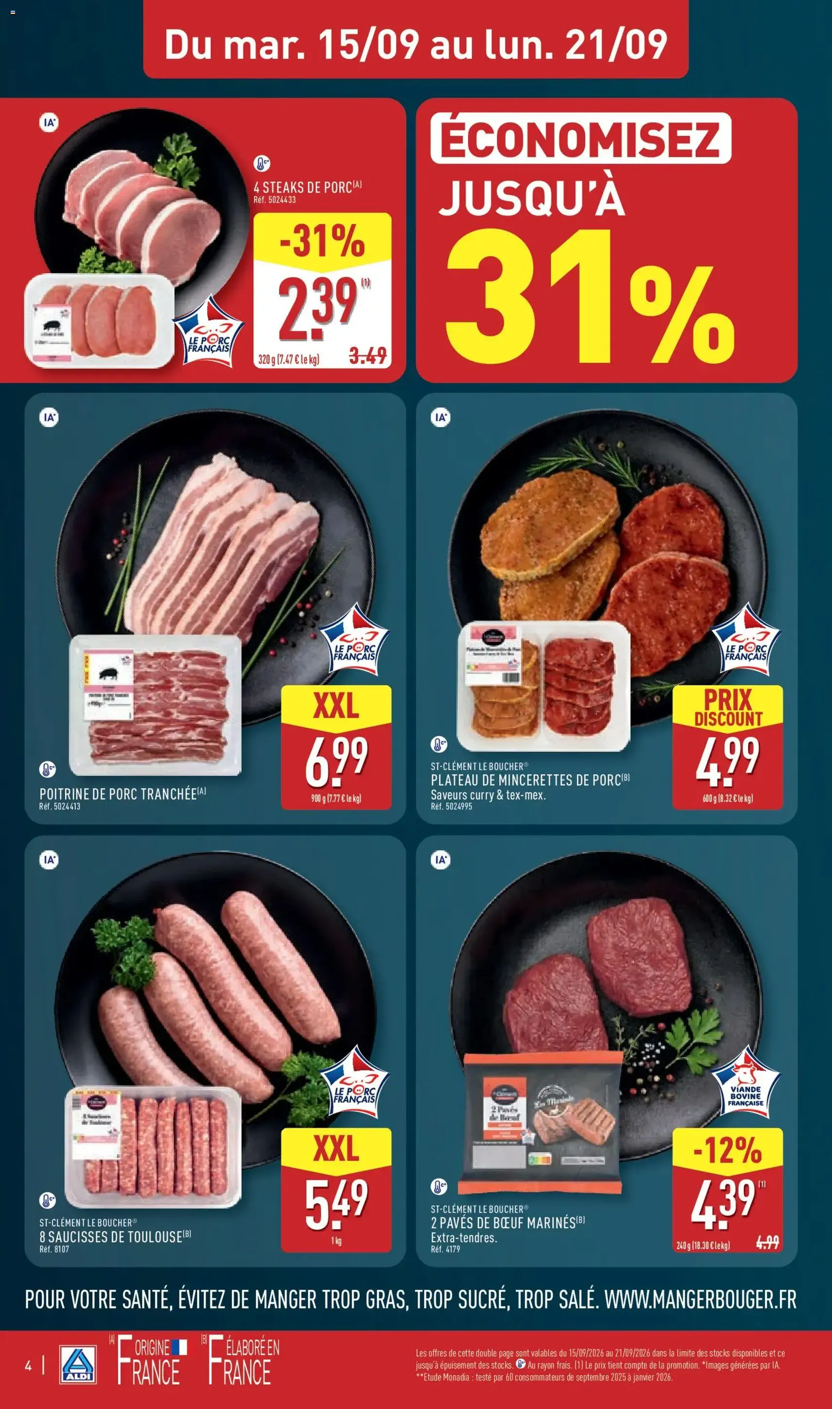 Aldi catalogue - brochure valable à partir du 15/09/2026, page 6 sur 41
