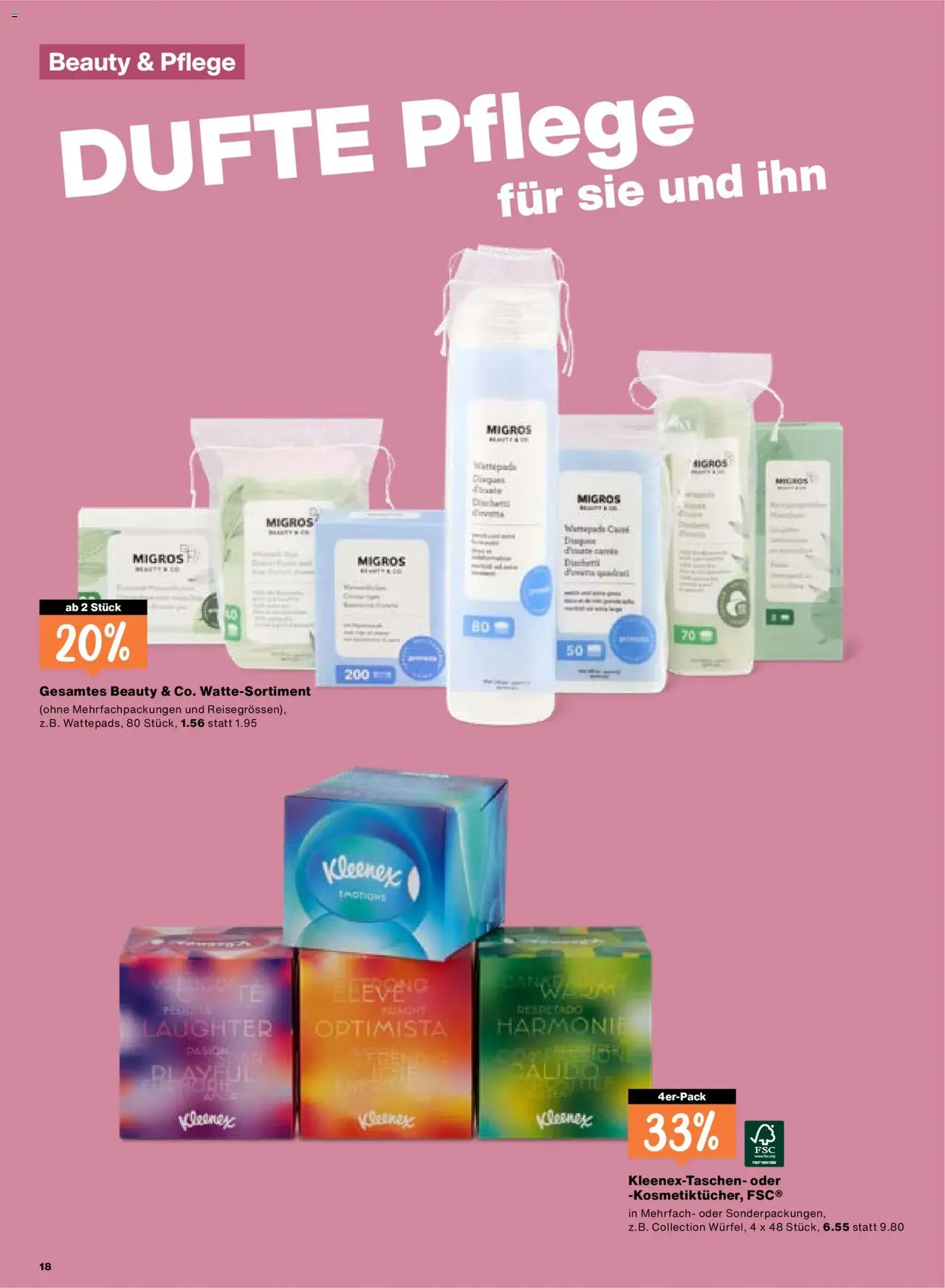 Migros aktionen - Gültiger Prospekt ab 17.09.2026, Seite 18 von insgesamt 24