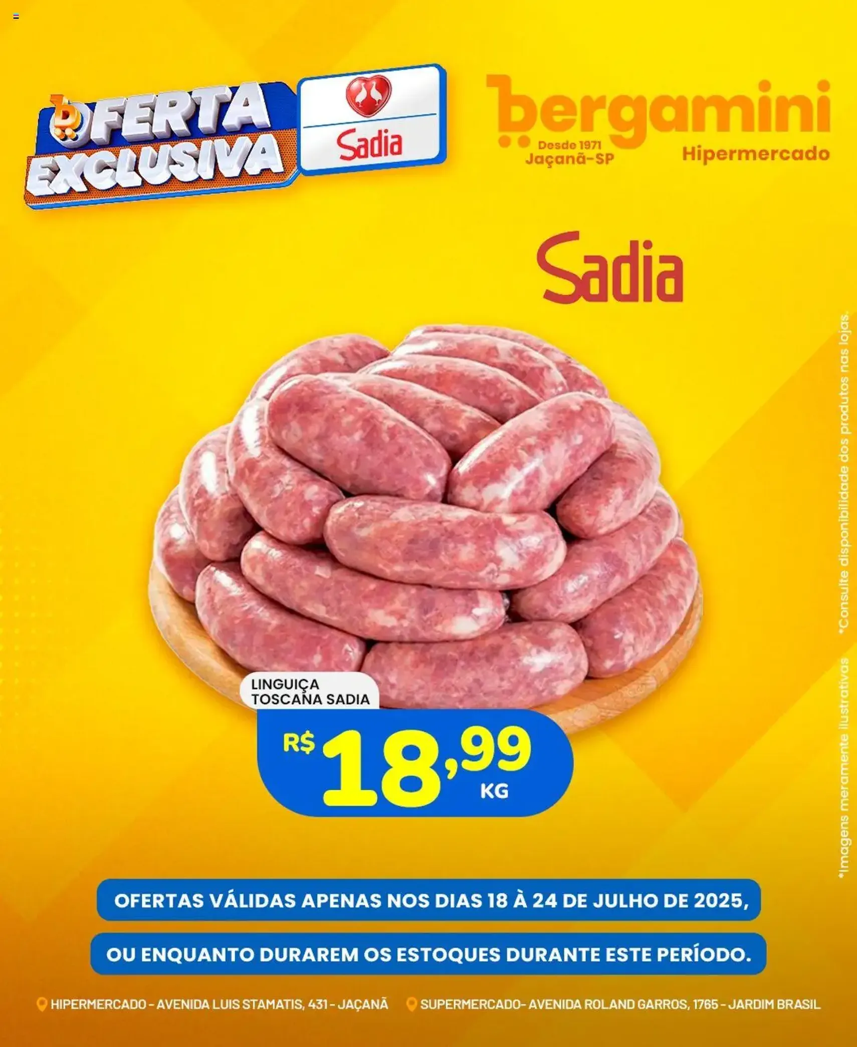 Supermercado Bergamini - Ofertas BRF - folheto válido a partir de 18/07/2025 página 5 de 6 Supermercado Bergamini - Ofertas BRF - folheto válido a partir de 18/07/2025 página 5 de 6