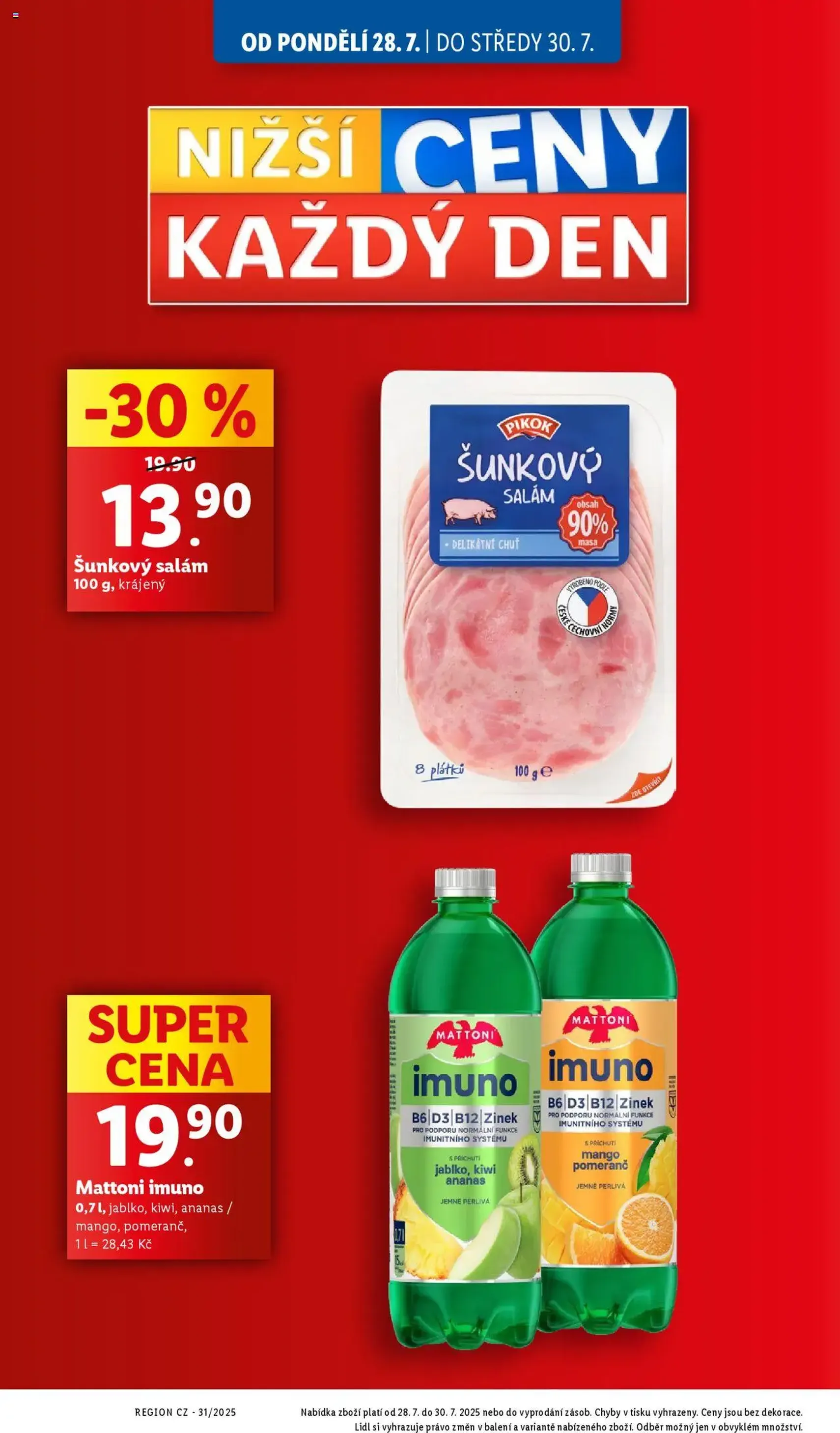 Lidl leták - platný leták od 28.07.2025 strana 4 z 35