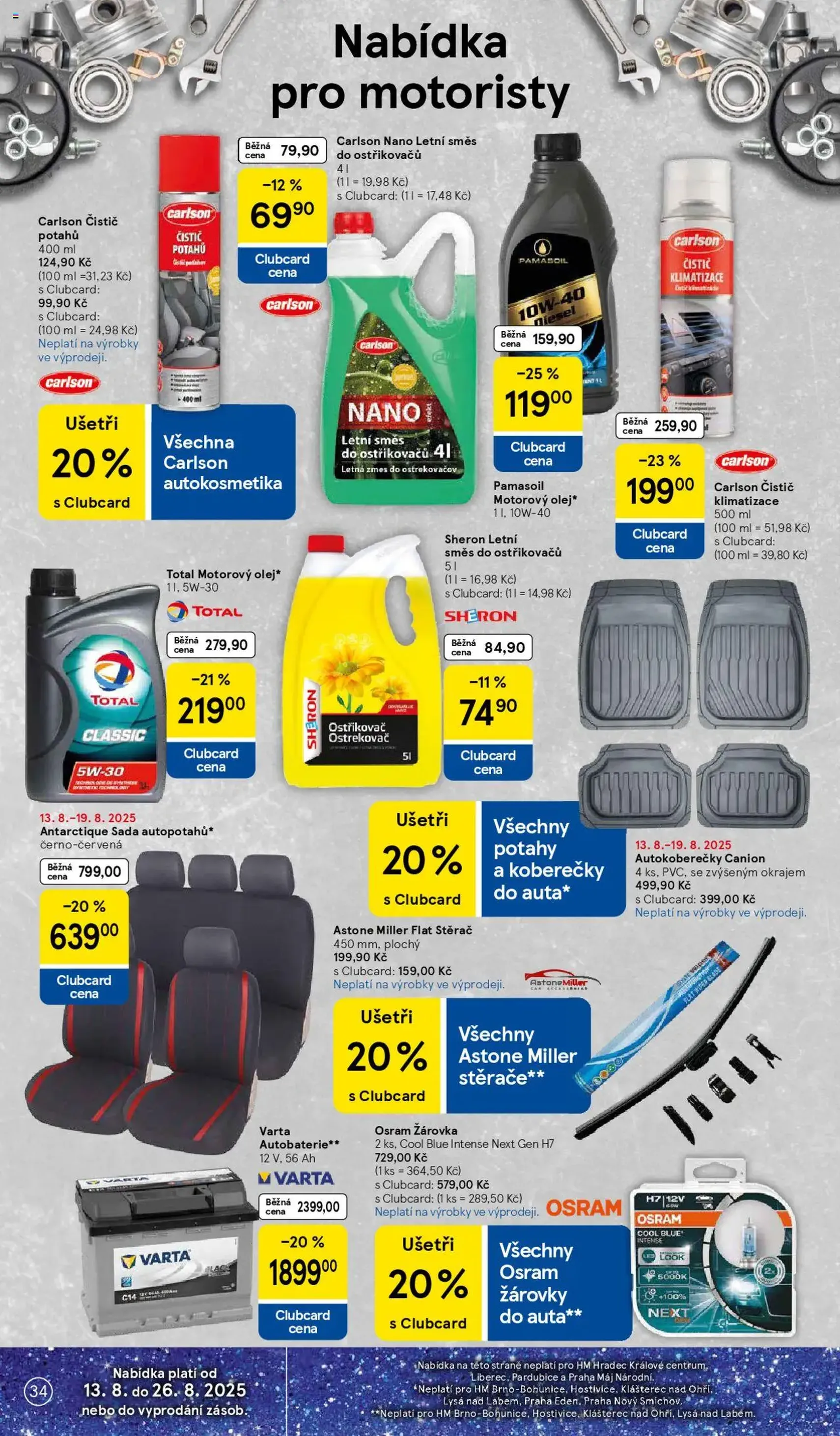 Tesco leták - Hypermarket - platný leták od 13.08.2025 strana 34 z 36 Tesco leták - Hypermarket - platný leták od 13.08.2025 strana 34 z 36