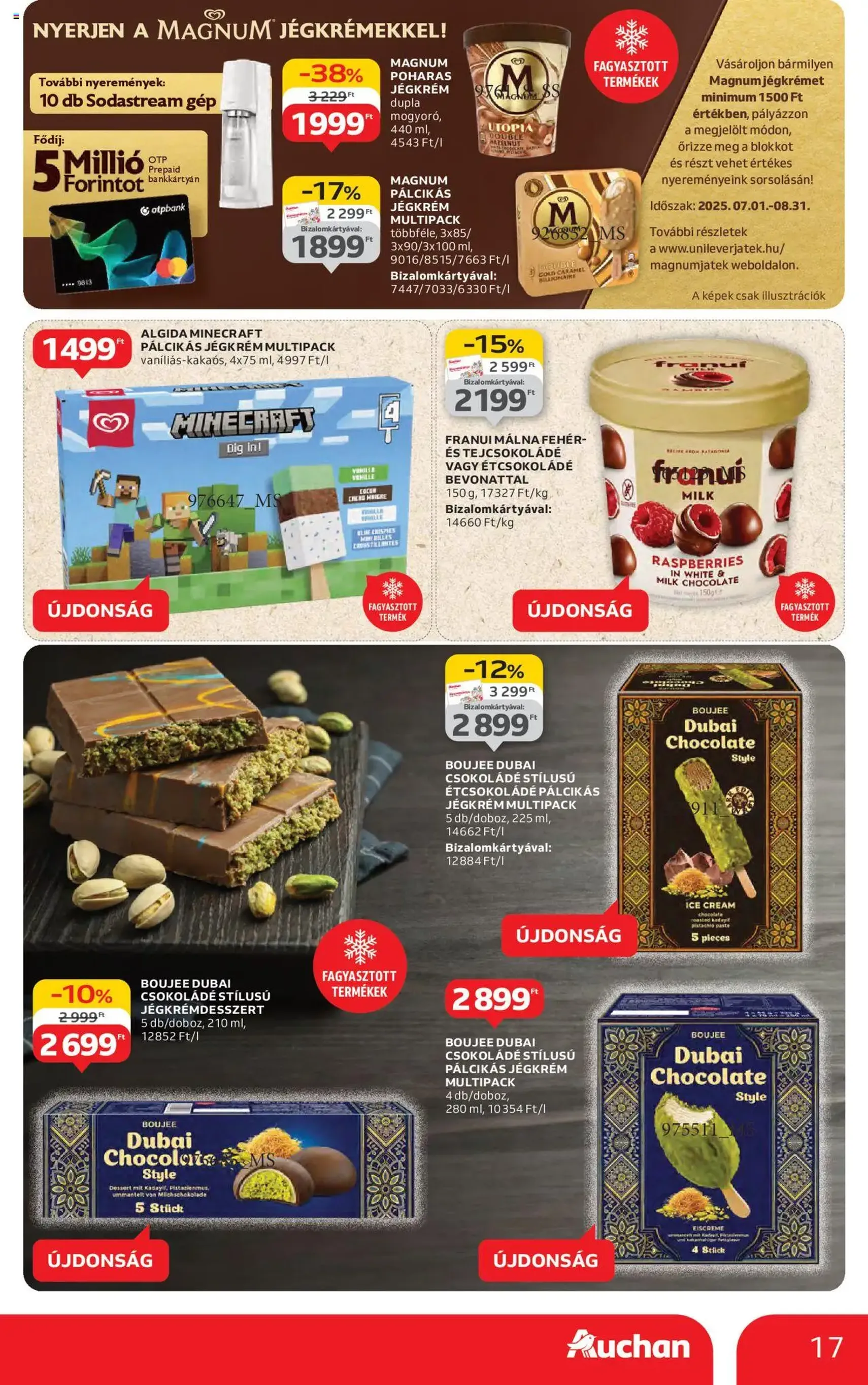 Auchan Akciós újság - 2025.07.31. érvényes szórólap 17 oldal 42 oldalból Auchan Akciós újság - 2025.07.31. érvényes szórólap 17 oldal 42 oldalból