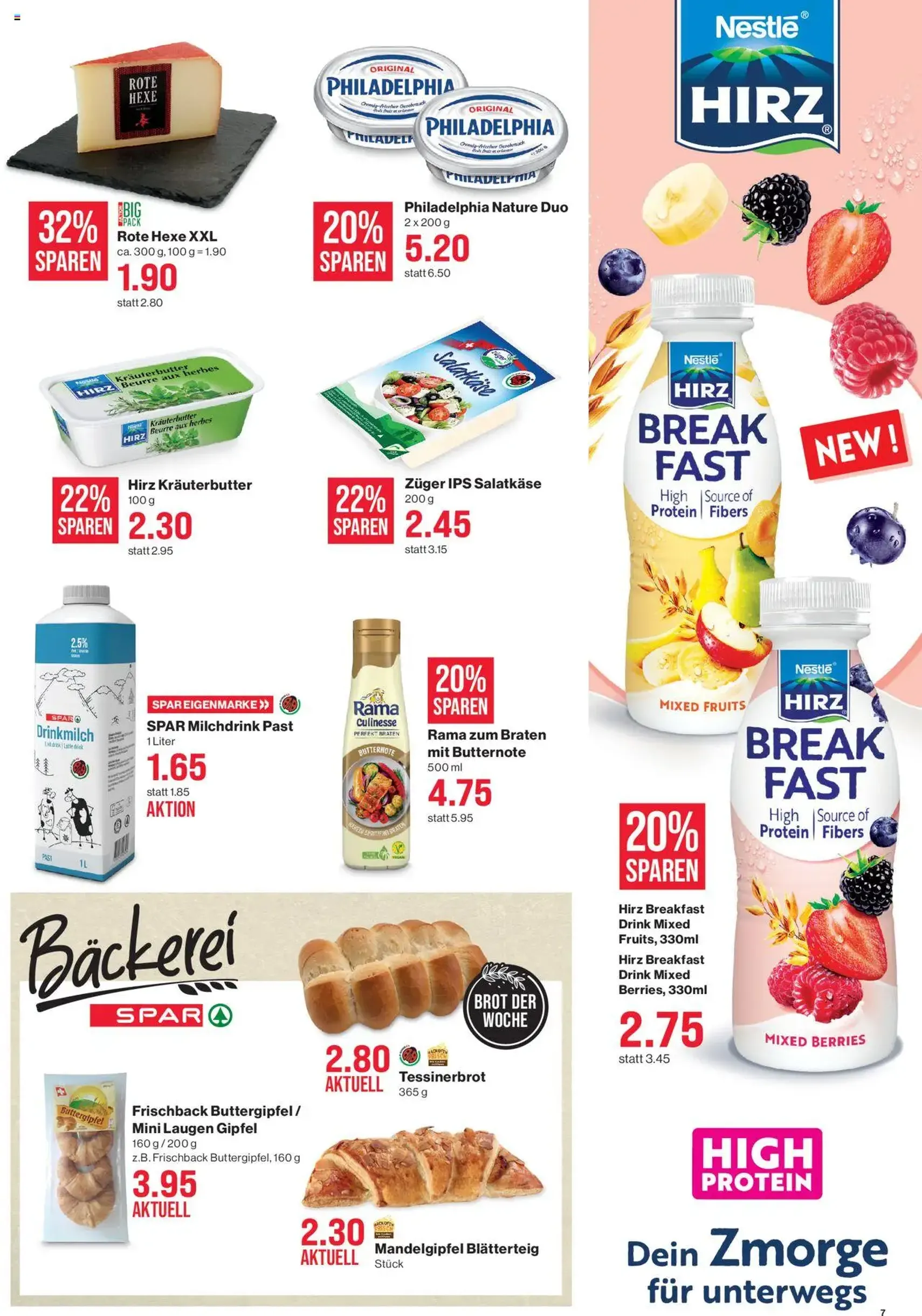 SPAR Aktionen - Gültiger Prospekt ab 14.08.2025, Seite 7 von insgesamt 22 SPAR Aktionen - Gültiger Prospekt ab 14.08.2025, Seite 7 von insgesamt 22
