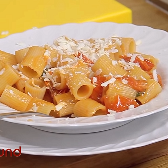 Anteprima ricetta Pasta con ricotta salata