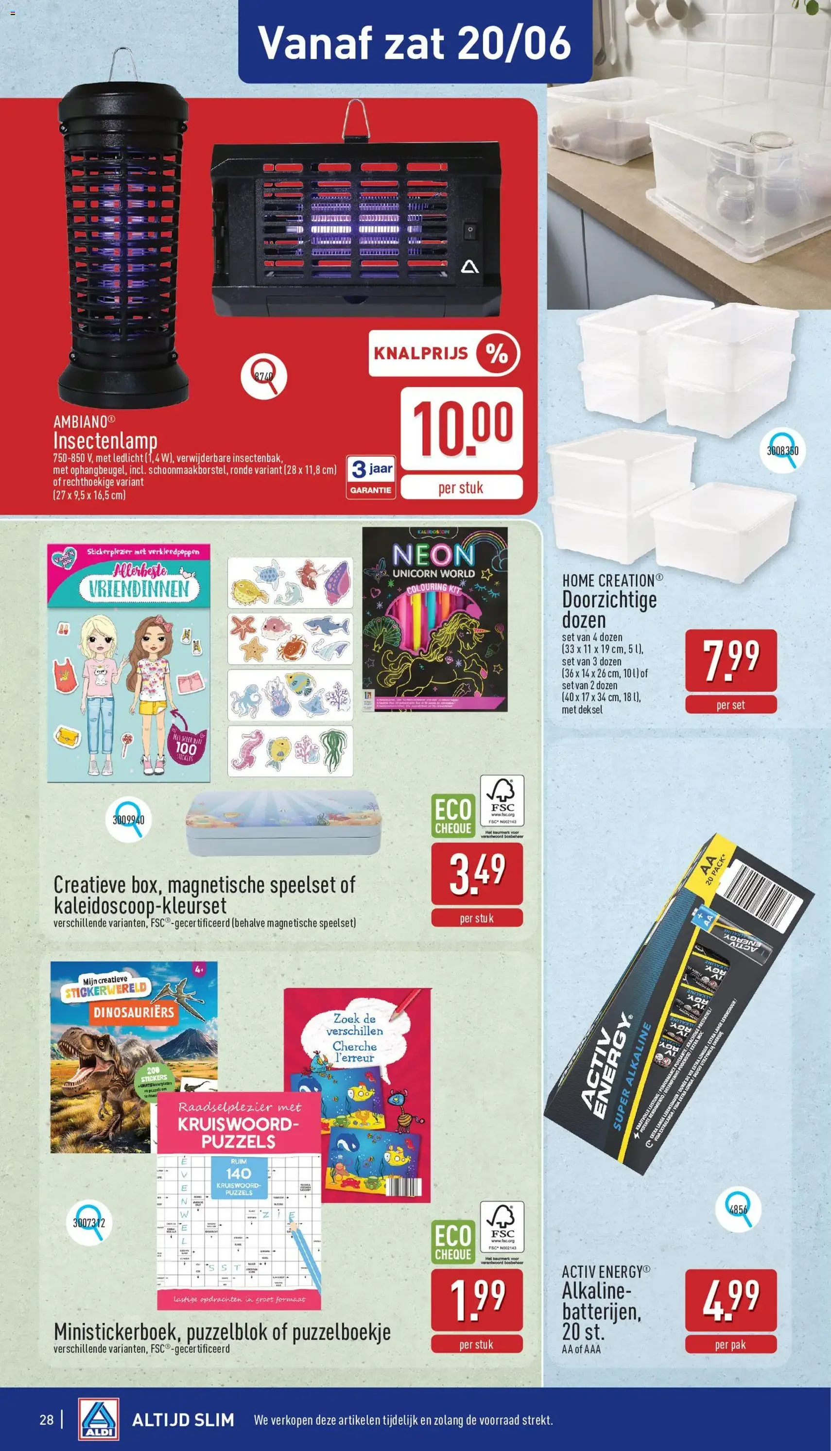 Aldi folder week 25 - geldige folder vanaf 15/06/2026 pagina 28 van 34