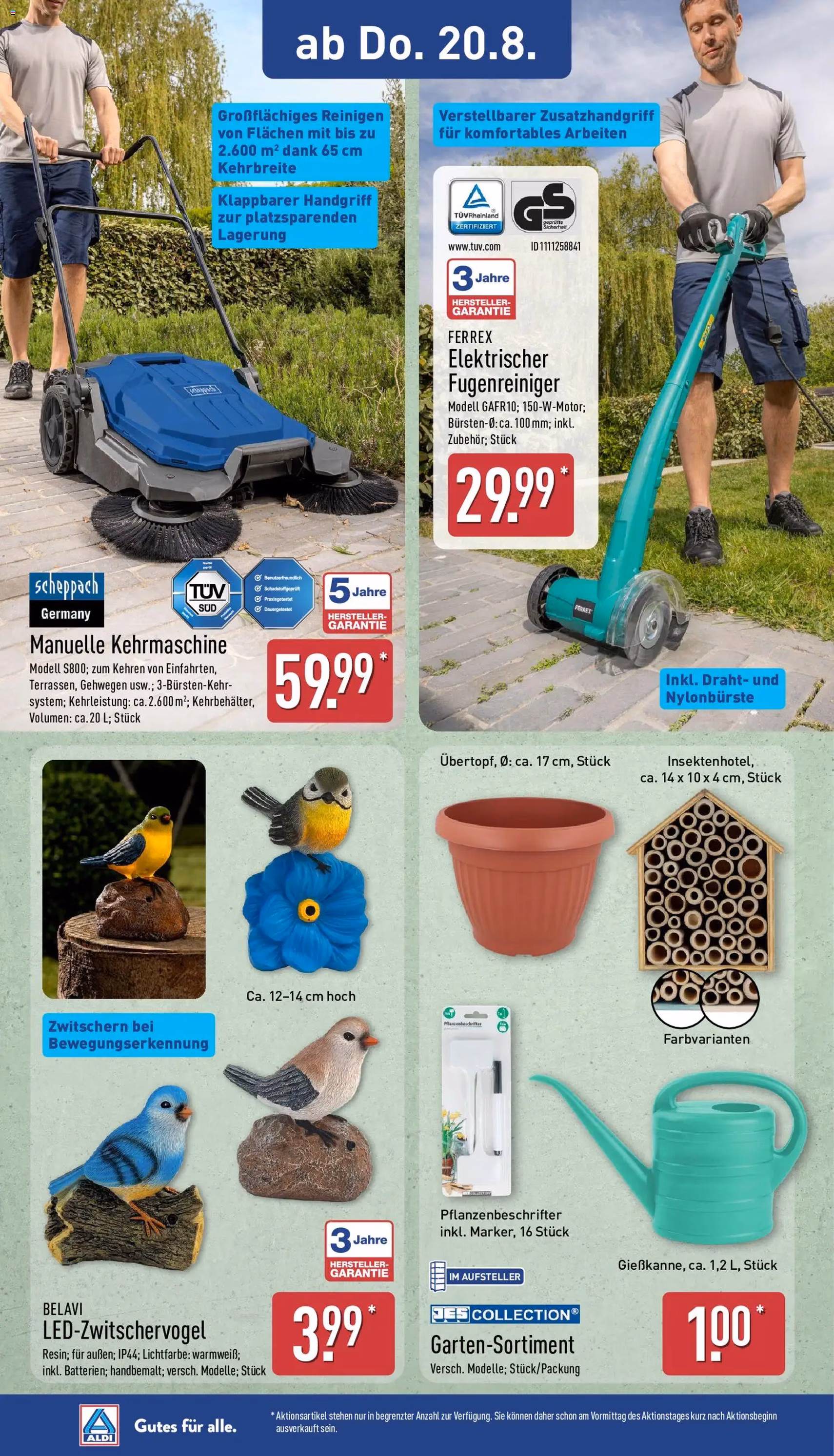 Aldi Prospekt - Gültiger Prospekt ab 17.08.2026, Seite 20 von insgesamt 39