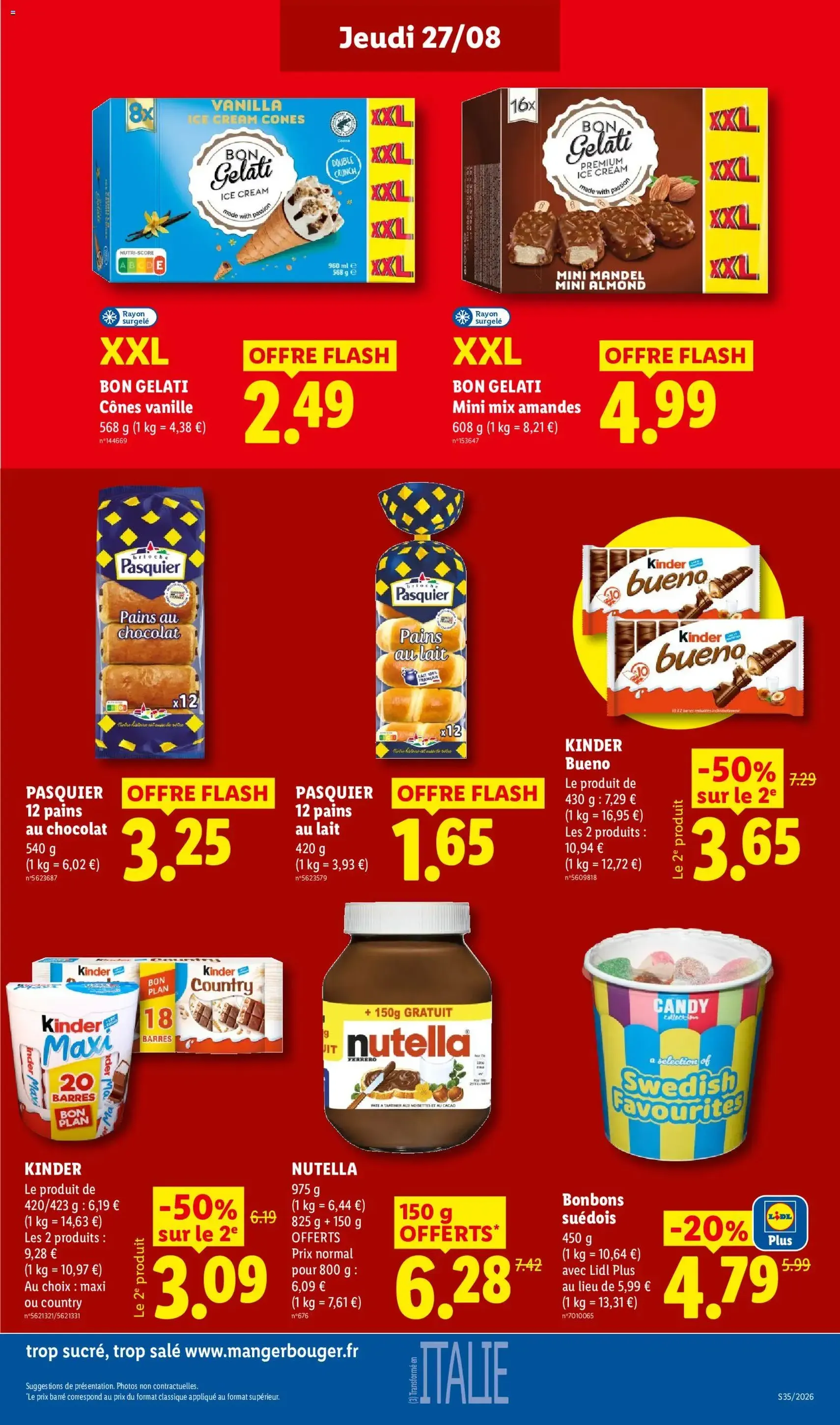 LIDL catalogue - brochure valable à partir du 27/08/2026, page 17 sur 61