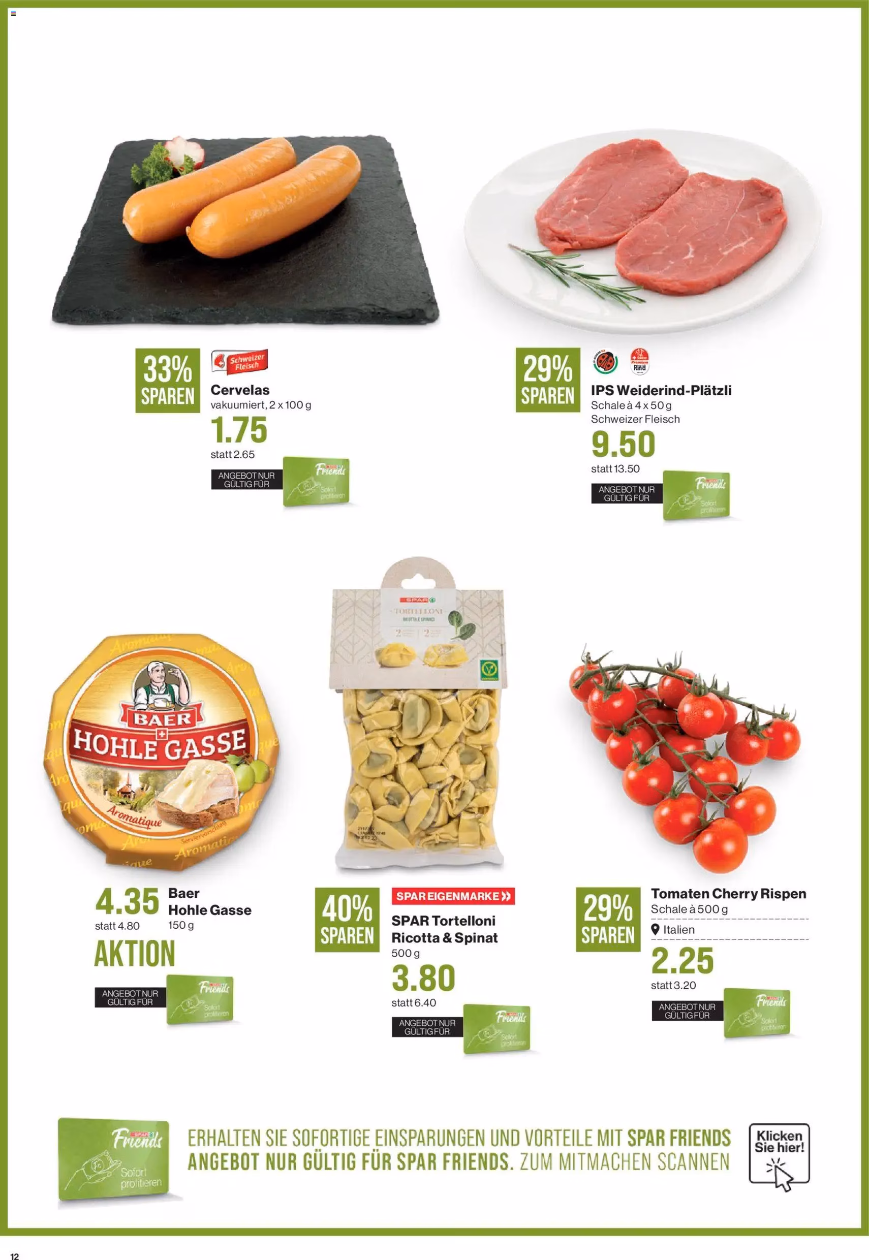 SPAR Aktionen - Gültiger Prospekt ab 04.12.2025, Seite 12 von insgesamt 24