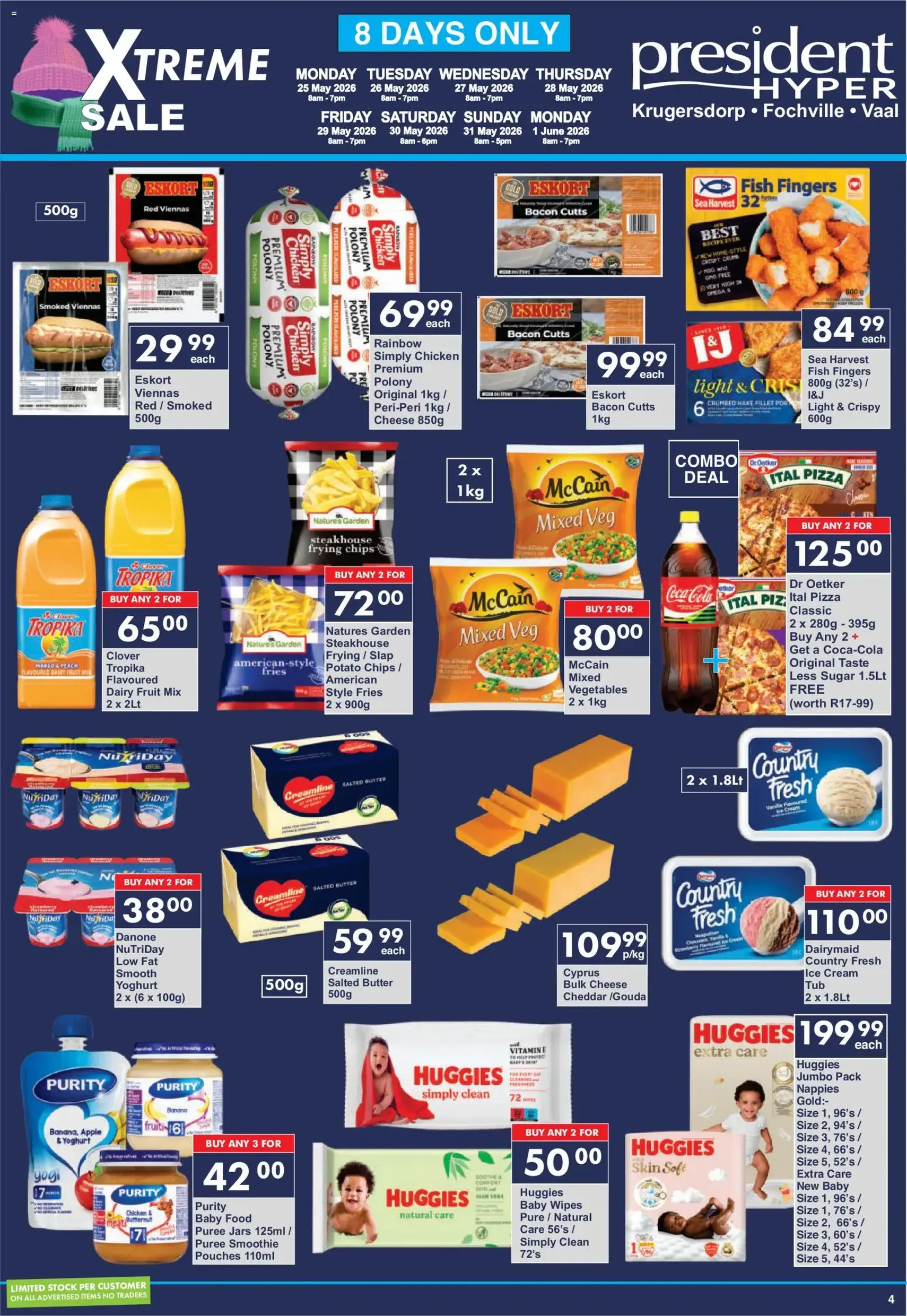 President Hyper Specials - valid flyer from 25/05/2026, page 4 of 6
