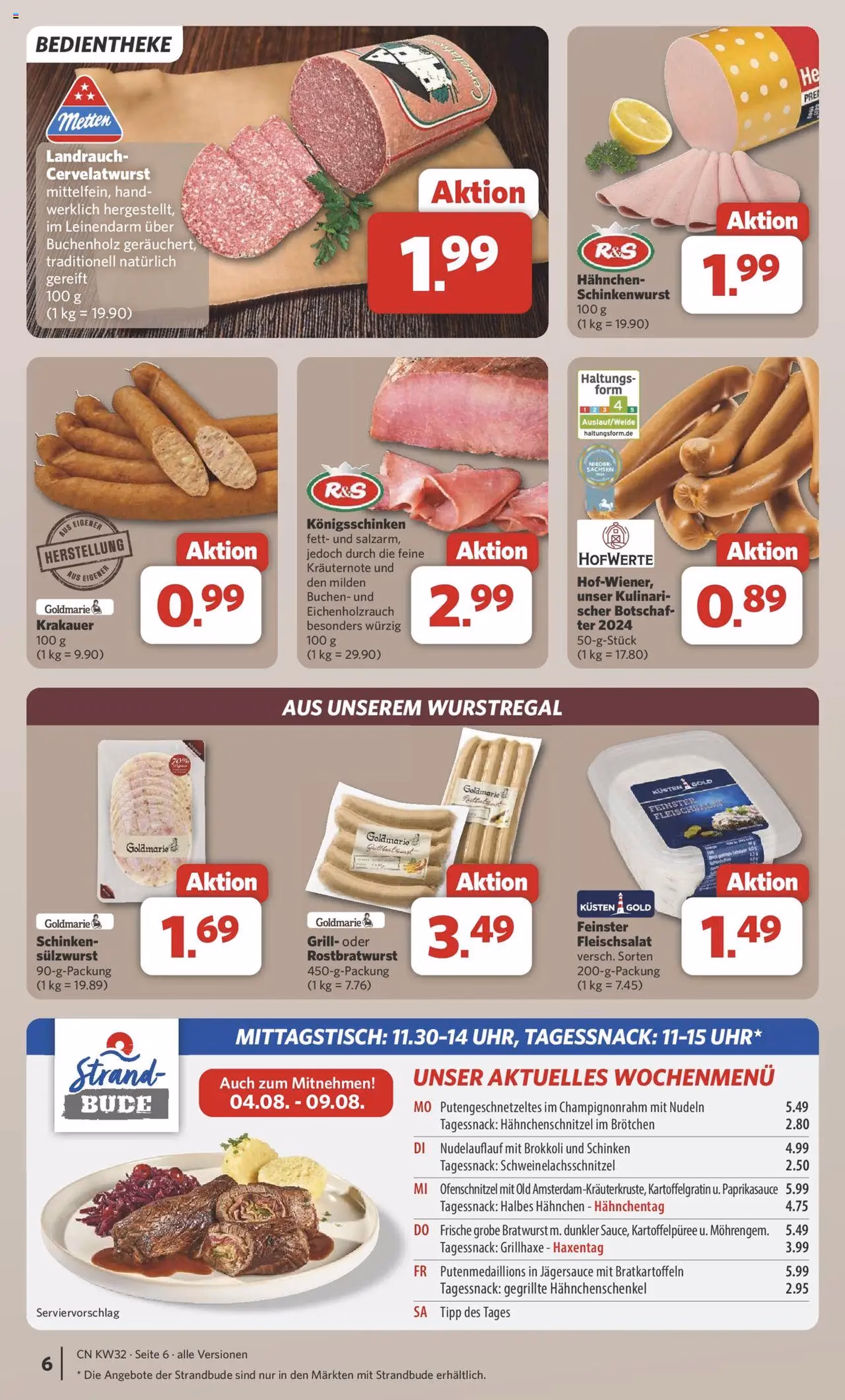 Combi Prospekt - Gültiger Prospekt ab 03.08.2025, Seite 6 von insgesamt 35 Combi Prospekt - Gültiger Prospekt ab 03.08.2025, Seite 6 von insgesamt 35