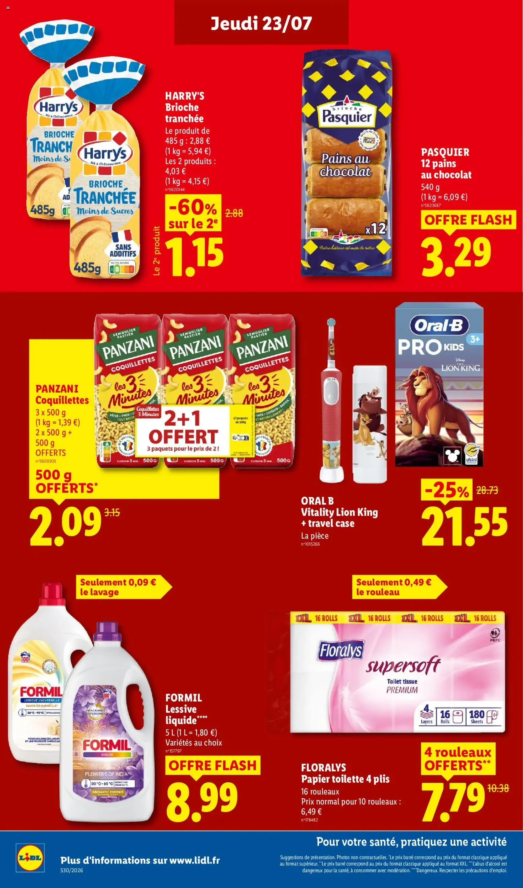 LIDL catalogue - brochure valable à partir du 23/07/2026, page 20 sur 64