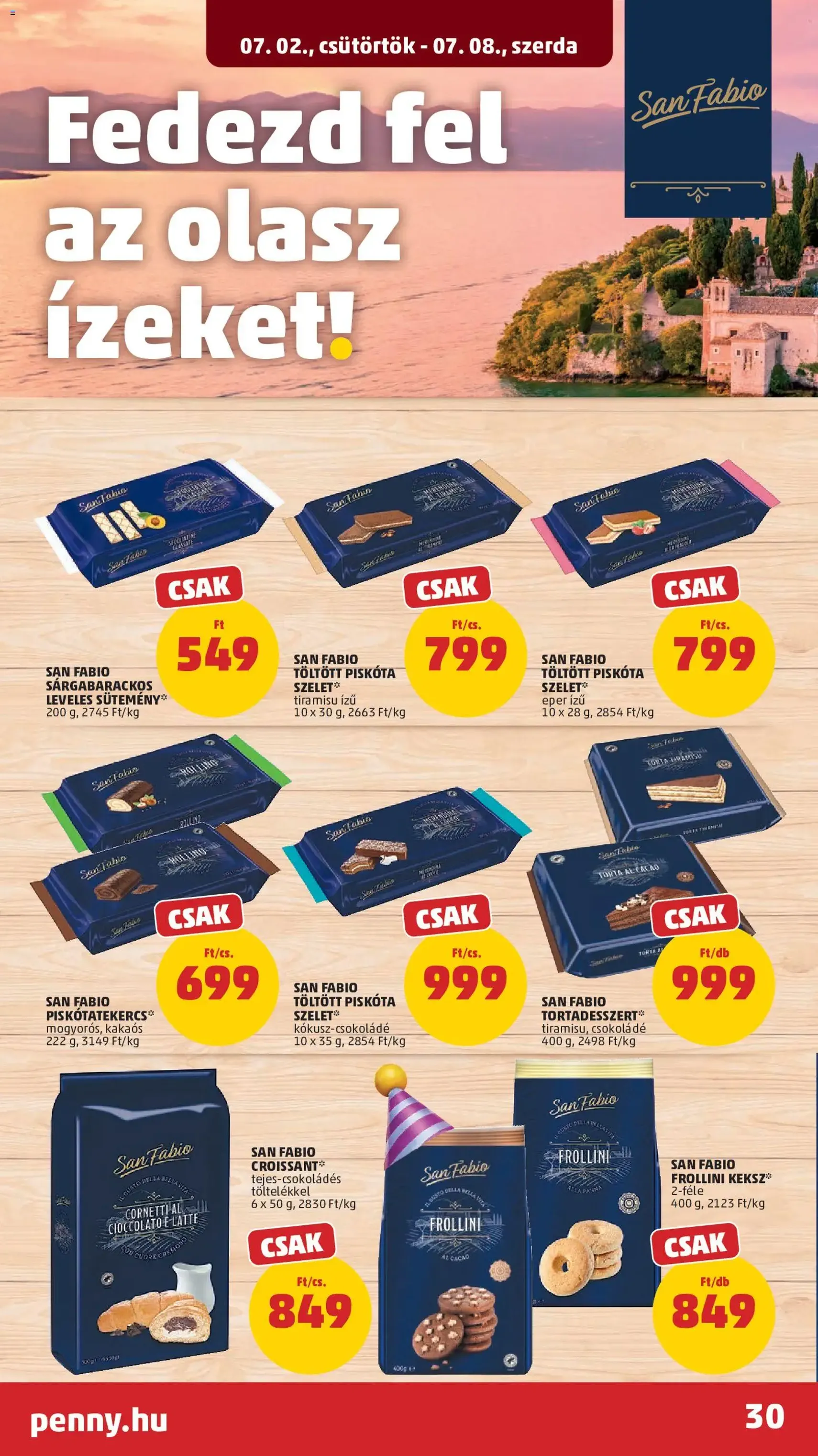 PENNY akciós újság - 2026.07.02. érvényes szórólap 34 oldal 46 oldalból