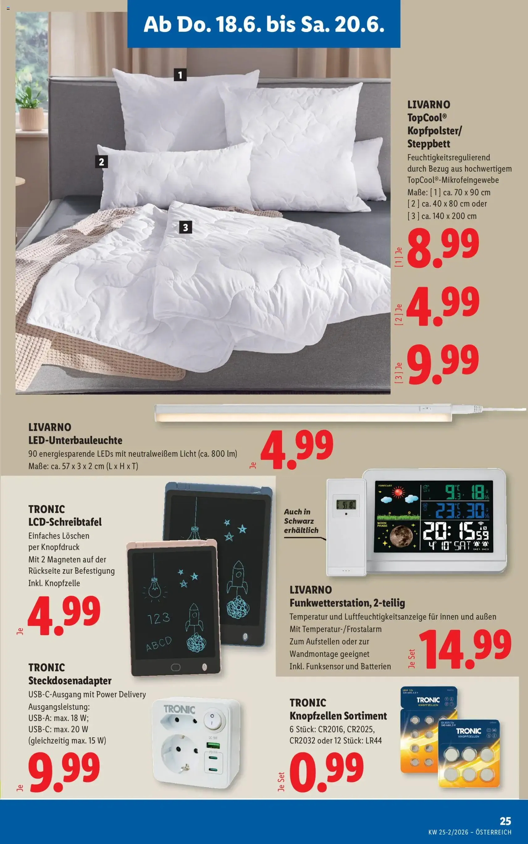 Lidl Flugblatt - Gültiger Prospekt ab 18.06.2026, Seite 31 von insgesamt 59