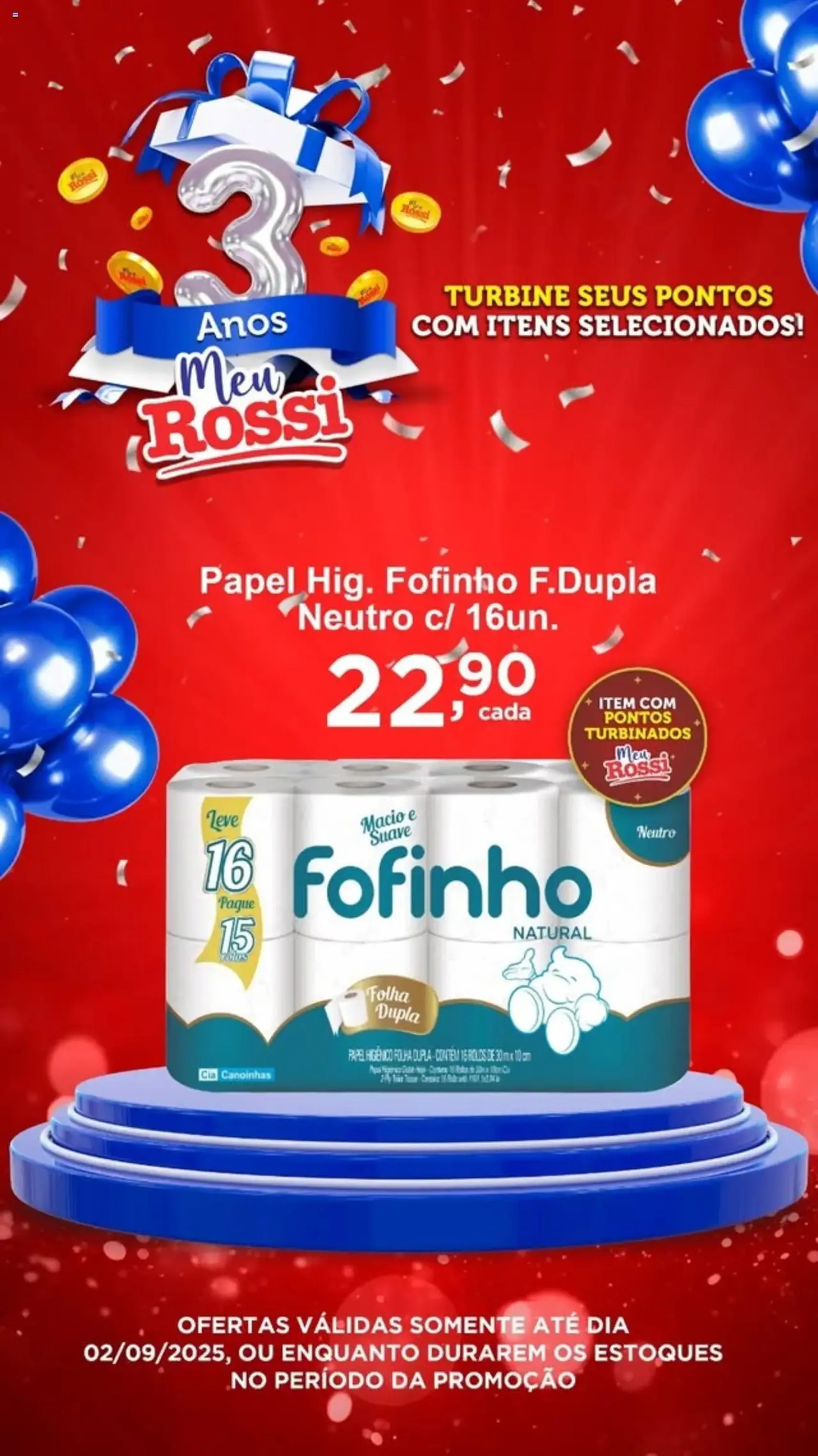 Rossi Supermercados - Ofertas da semana - folheto válido a partir de 29/08/2025 página 3 de 3