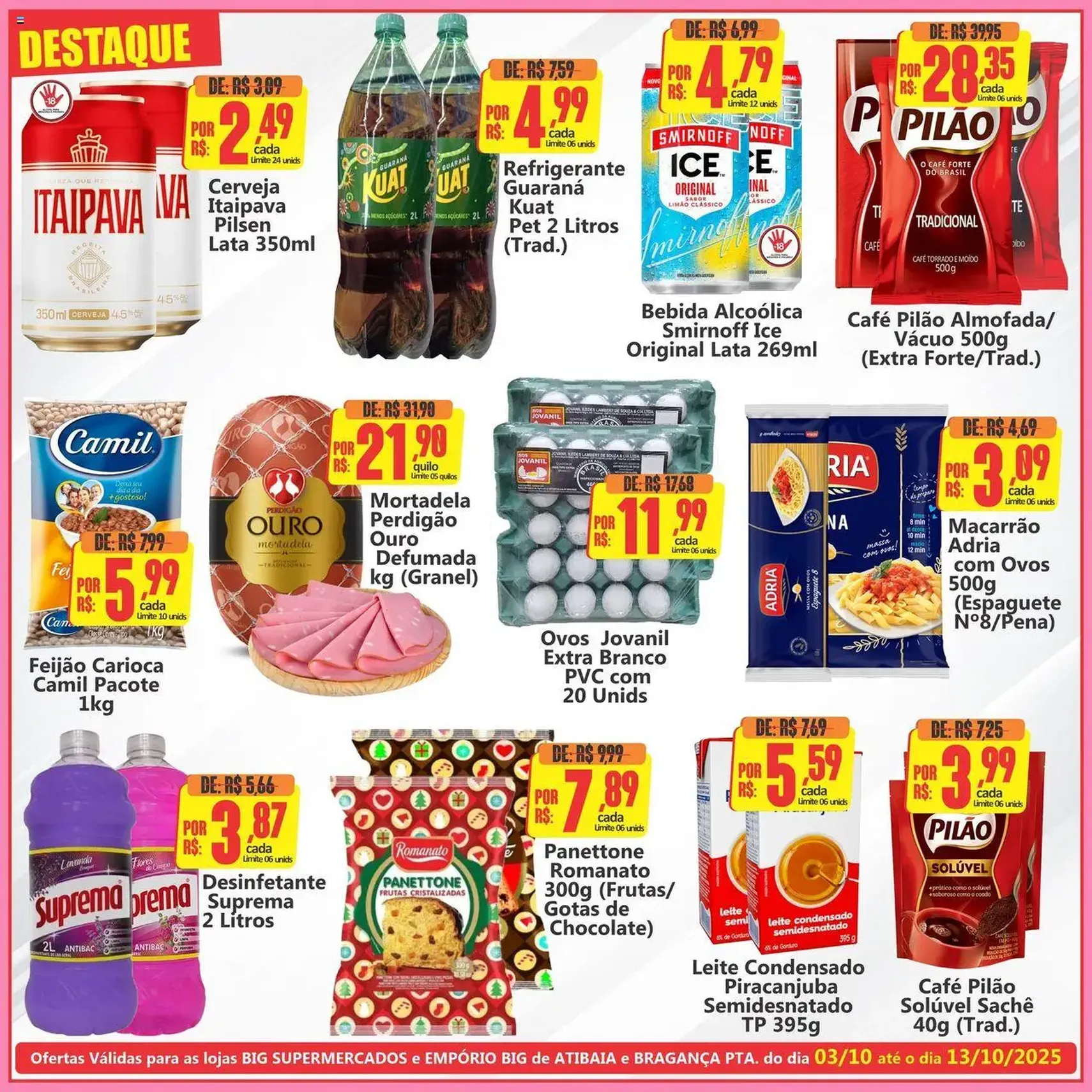 Big Supermercados - Ofertas da semana - folheto válido a partir de 03/10/2025 página 2 de 6