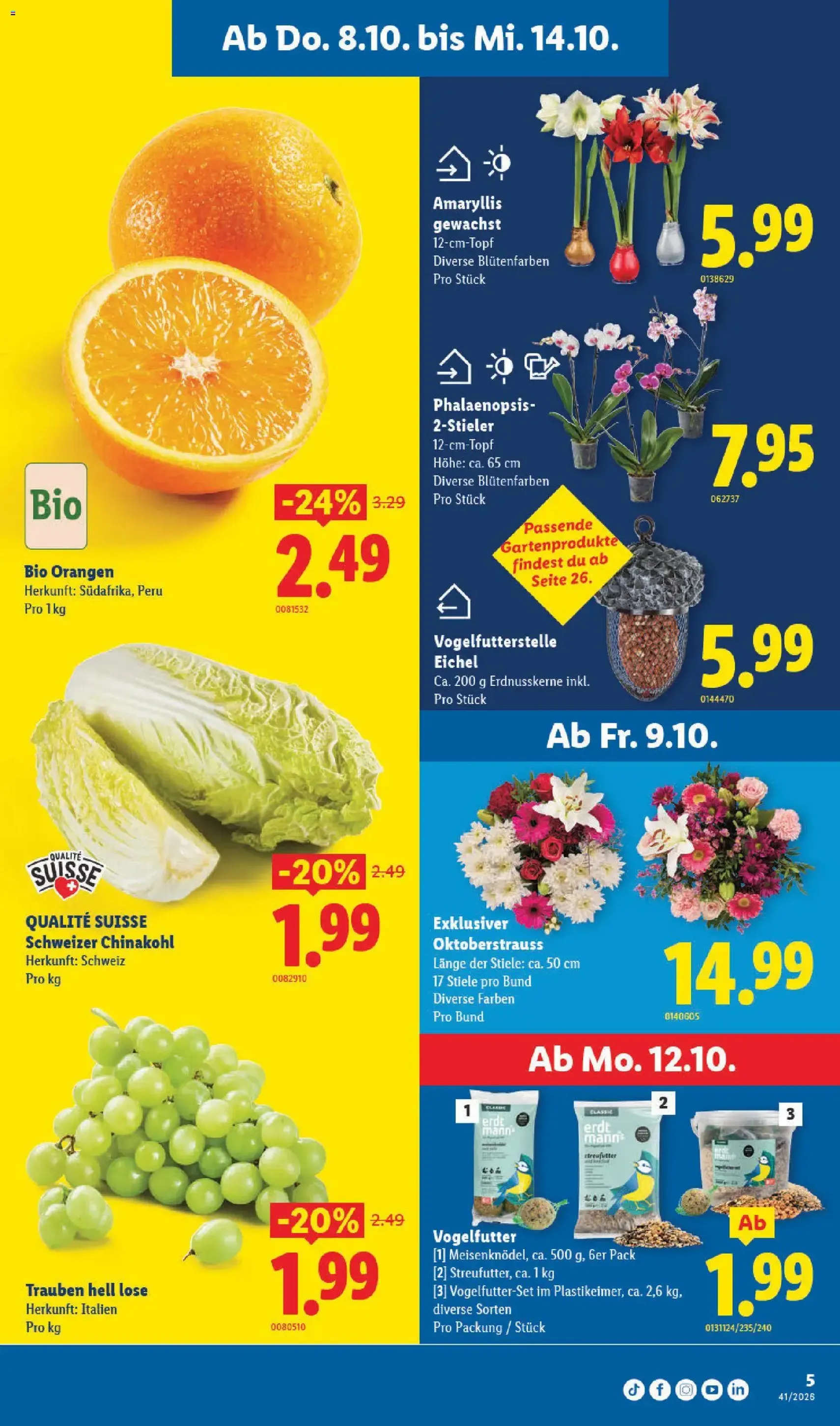 Lidl aktionen - Gültiger Prospekt ab 08.10.2026, Seite 5 von insgesamt 45