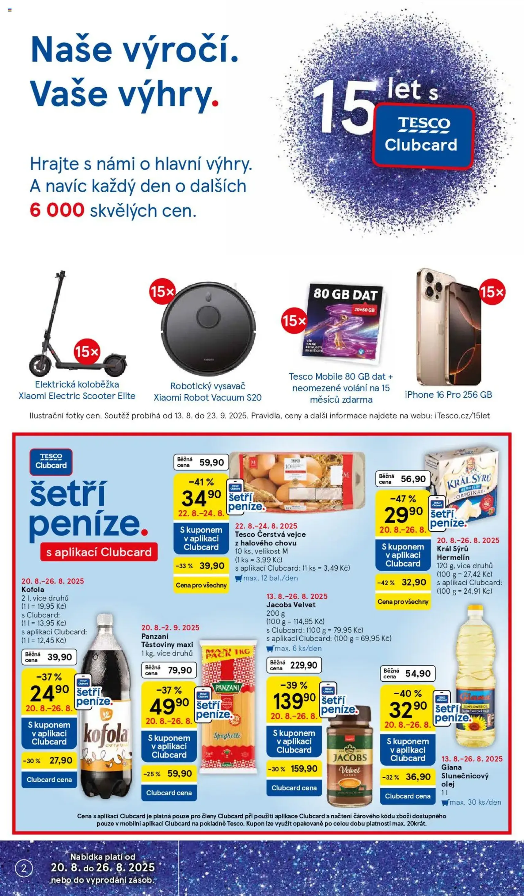 Tesco leták - Hypermarket - platný leták od 20.08.2025 strana 2 z 34 Tesco leták - Hypermarket - platný leták od 20.08.2025 strana 2 z 34