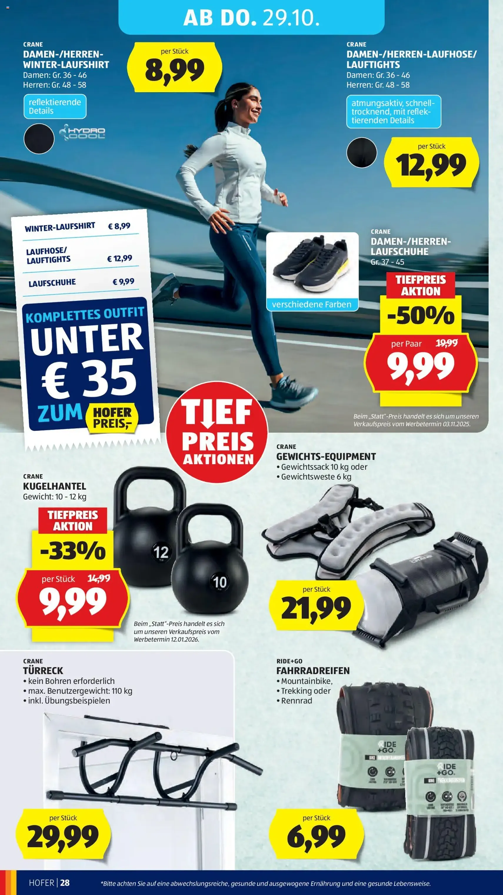 Hofer Flugblatt - Gültiger Prospekt ab 23.10.2026, Seite 38 von insgesamt 50