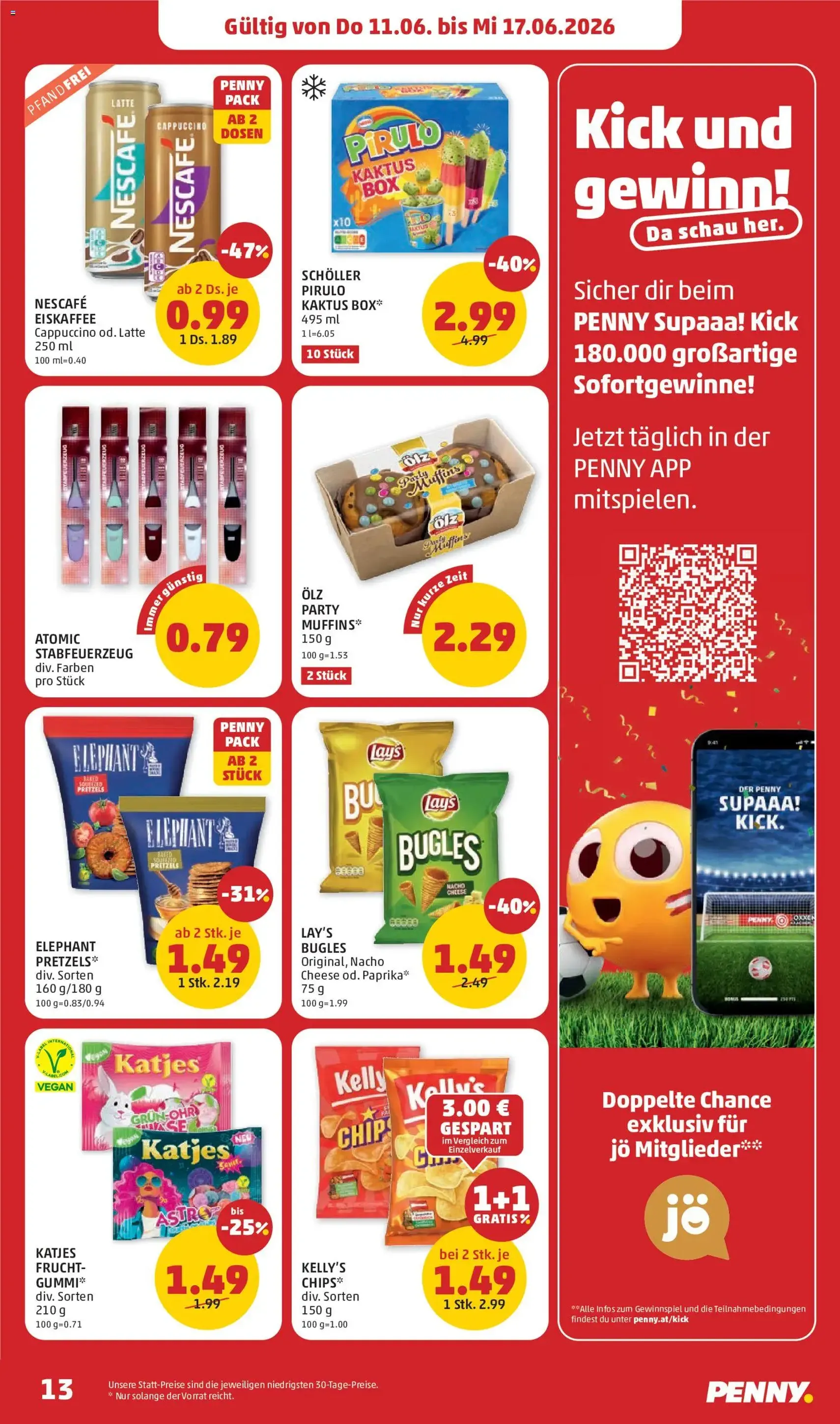 Penny Markt - Flugblatt - Gültiger Prospekt ab 11.06.2026, Seite 13 von insgesamt 32