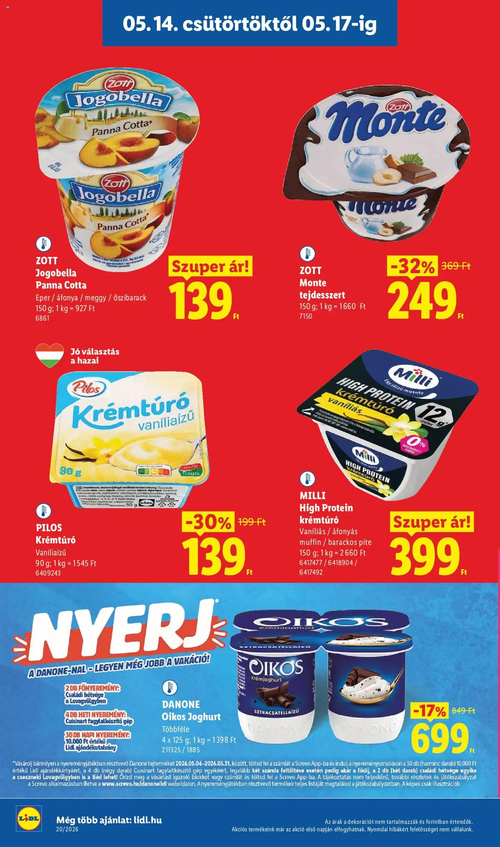 Lidl akciós újság - 2026.05.14. érvényes szórólap 10 oldal 68 oldalból