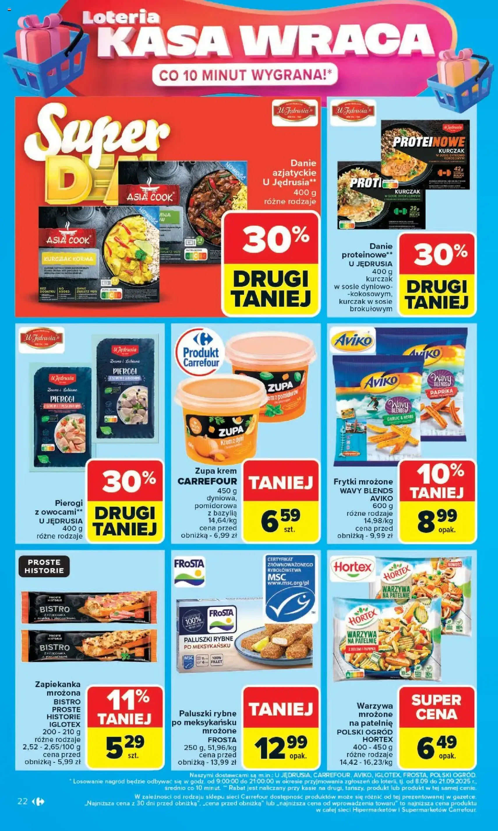 Carrefour Gazetka - ważny gazetka od 08.09.2025 strona 22 z 62 Carrefour Gazetka - ważny gazetka od 08.09.2025 strona 22 z 62