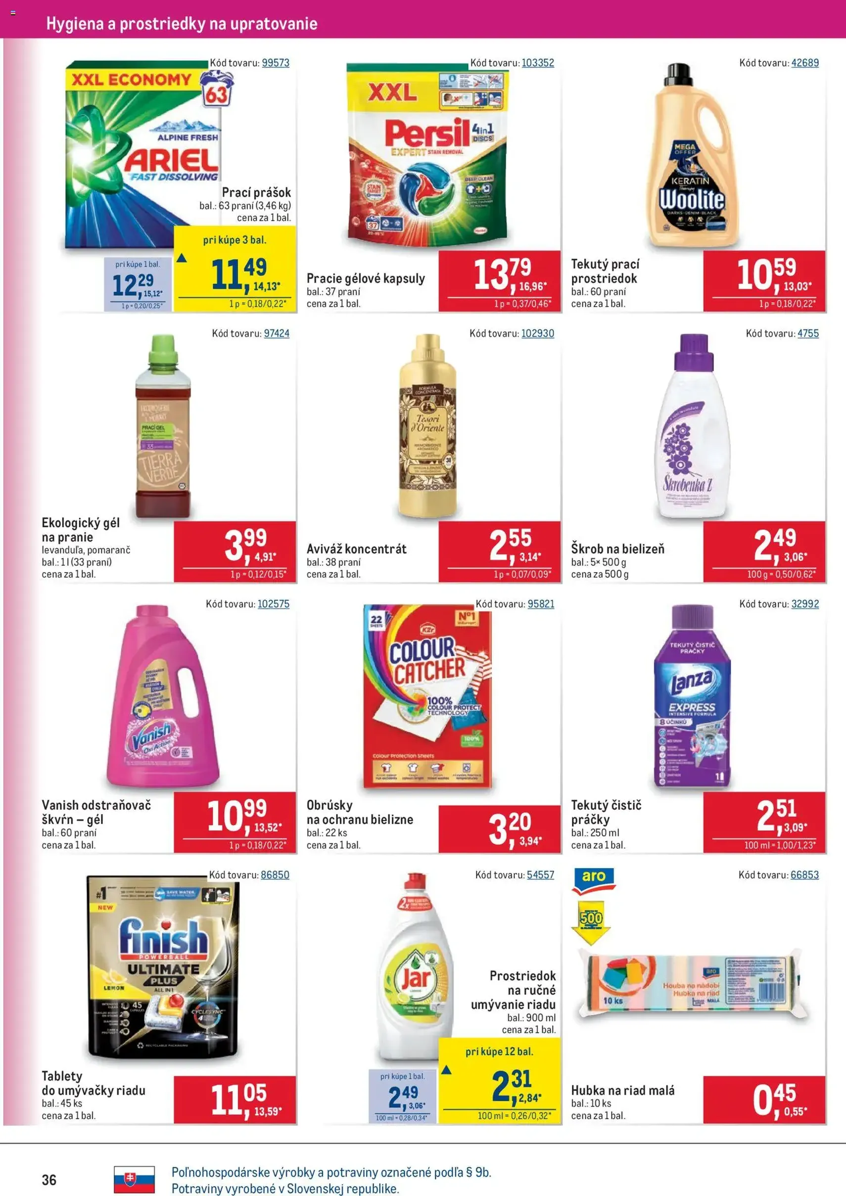 Metro leták - platný leták od 11.03.2026 strana 36 z 40