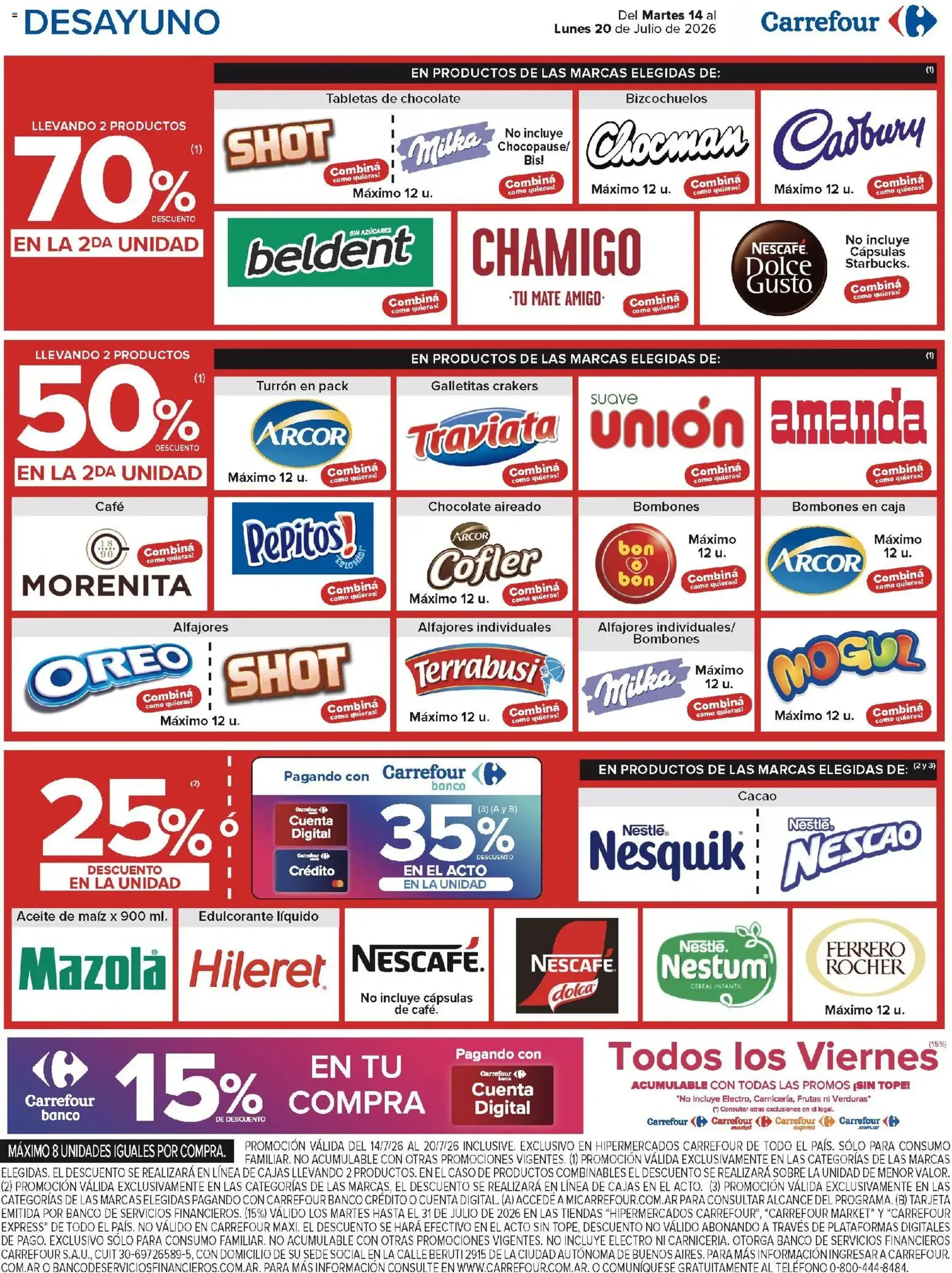 Carrefour ofertas - folleto válido desde 14/07/2026 página 12 de 54