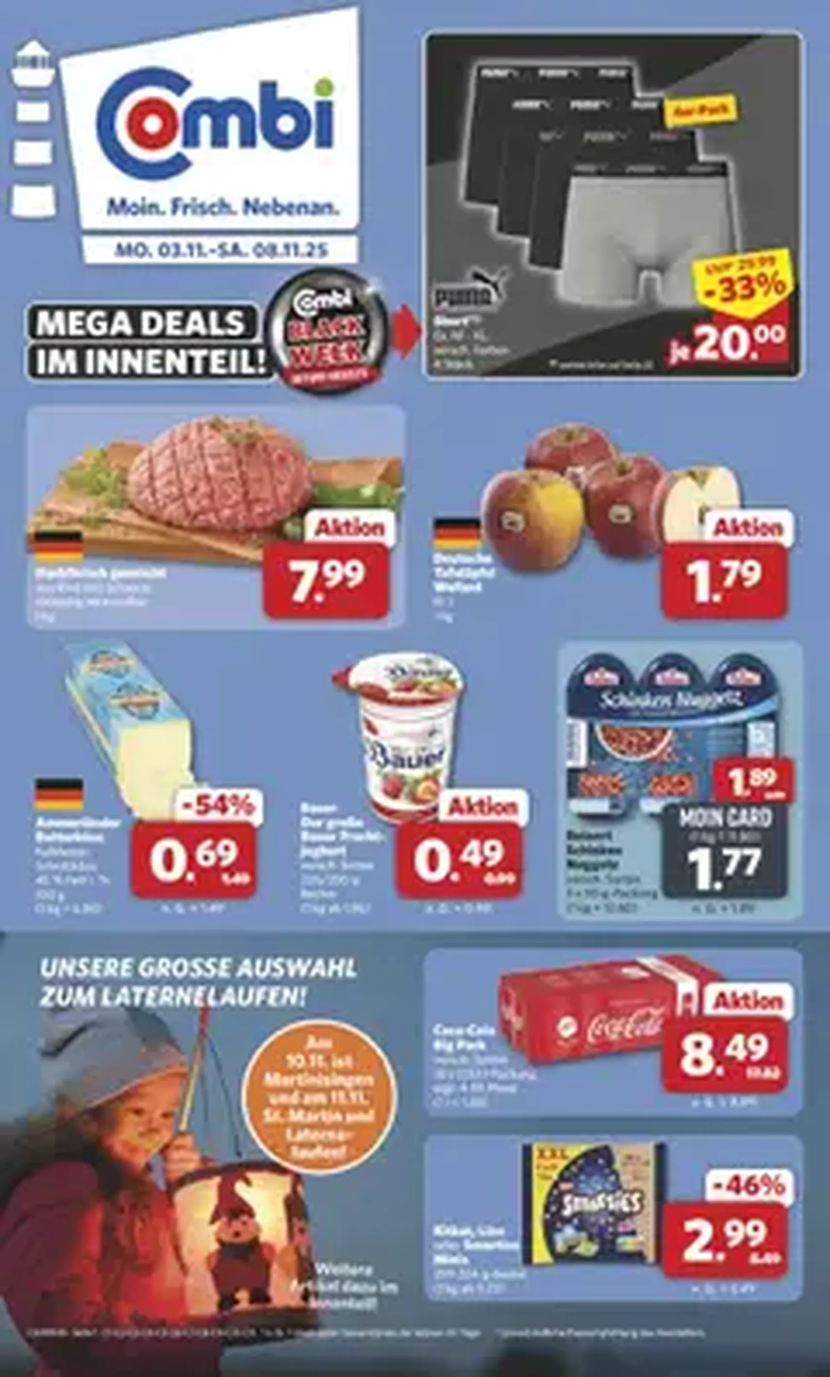 Combi - Black Friday - Gültiger Prospekt ab 03.11.2025, Seite 1 von insgesamt 1