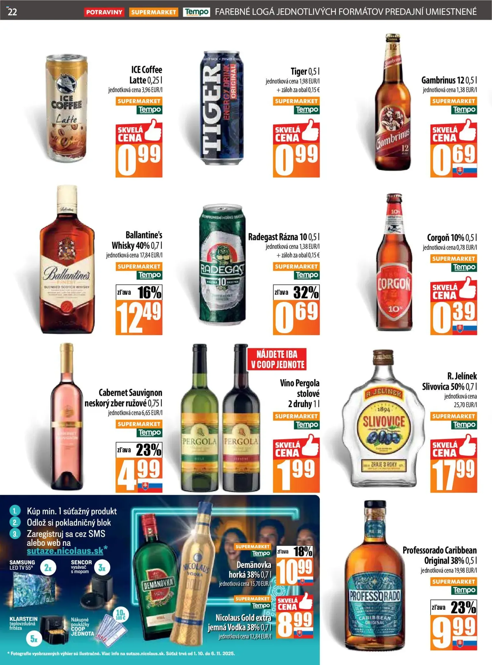 COOP Jednota leták - platný leták od 23.10.2025 strana 22 z 28 COOP Jednota leták - platný leták od 23.10.2025 strana 22 z 28