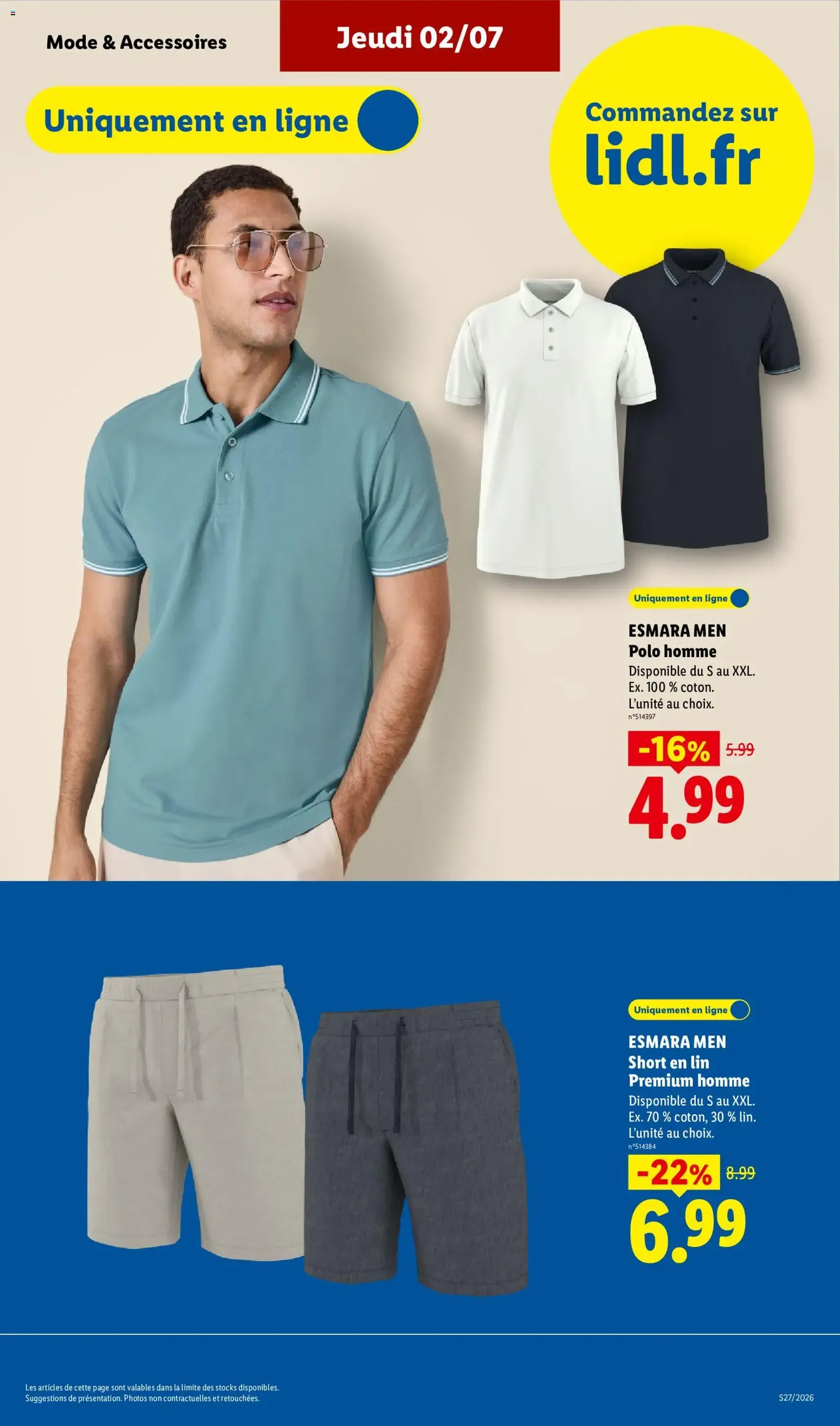 LIDL catalogue - brochure valable à partir du 02/07/2026, page 45 sur 62