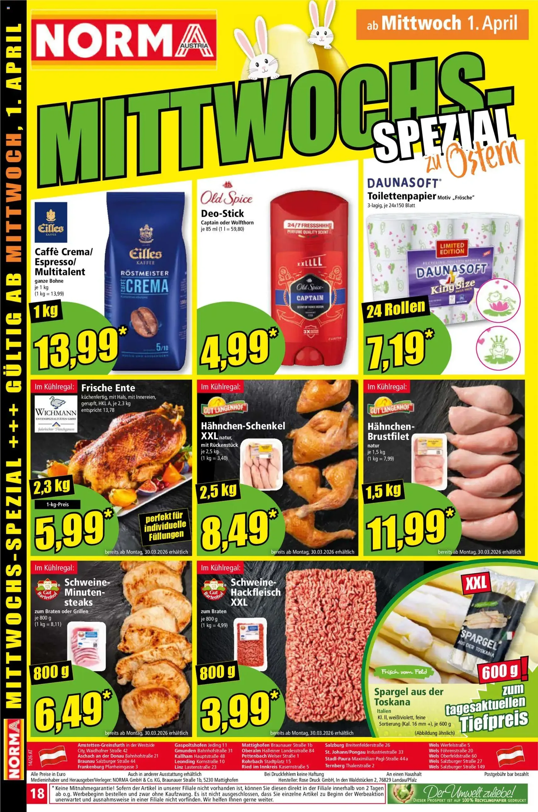 Norma Flugblatt - Gültiger Prospekt ab 30.03.2026, Seite 18 von insgesamt 20