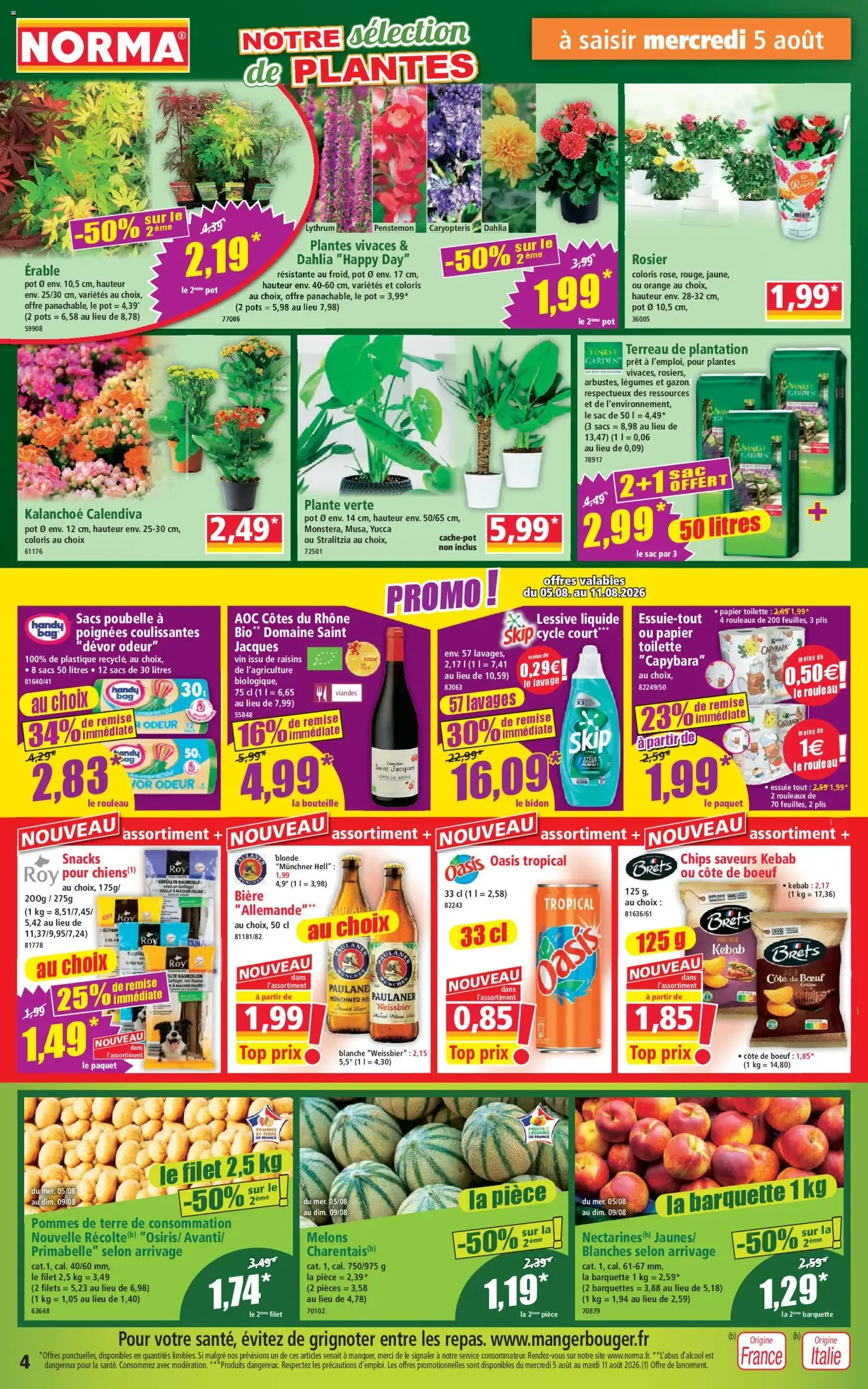 Norma catalogue - brochure valable à partir du 05/08/2026, page 4 sur 12