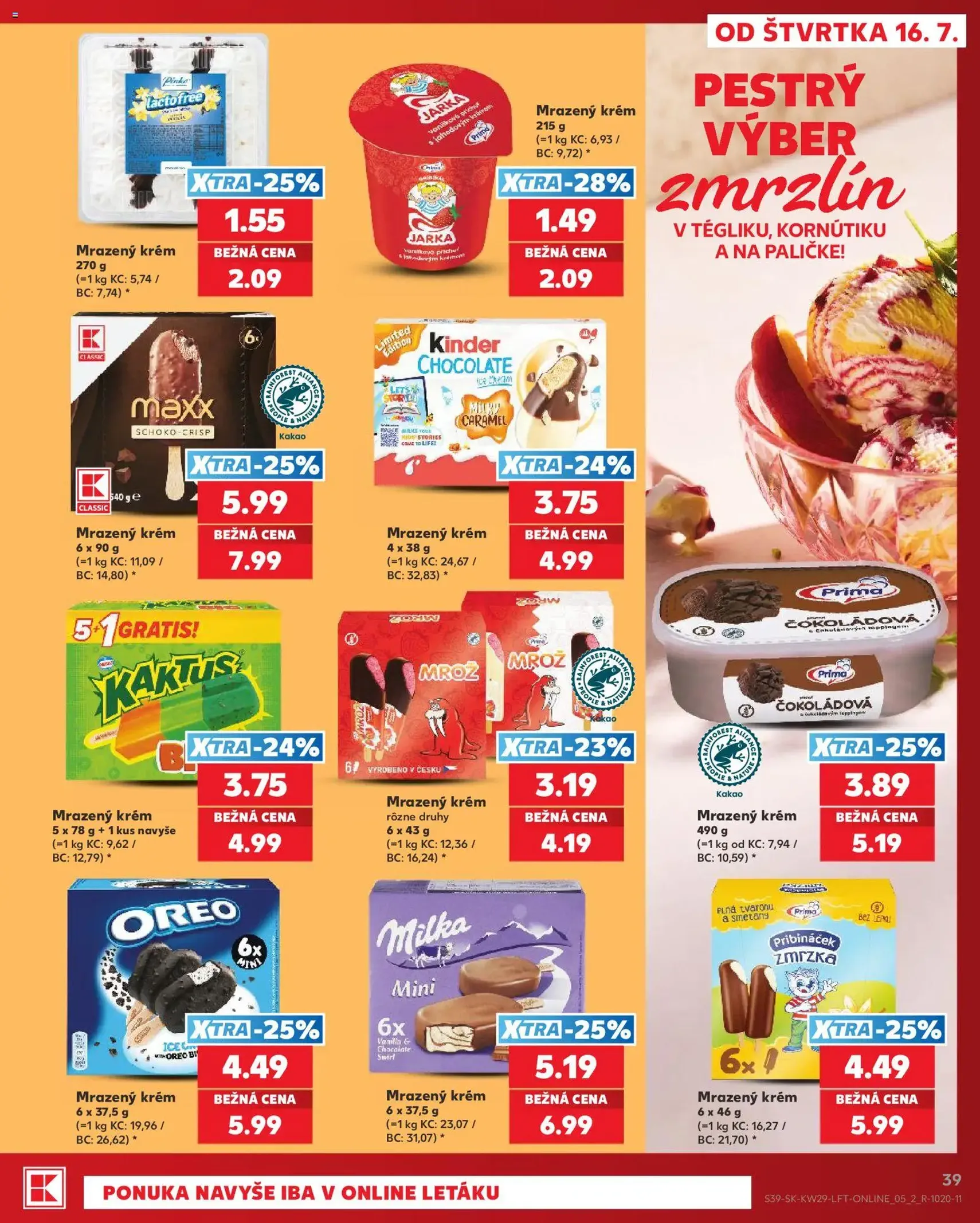 Kaufland leták - platný leták od 16.07.2026 strana 39 z 86