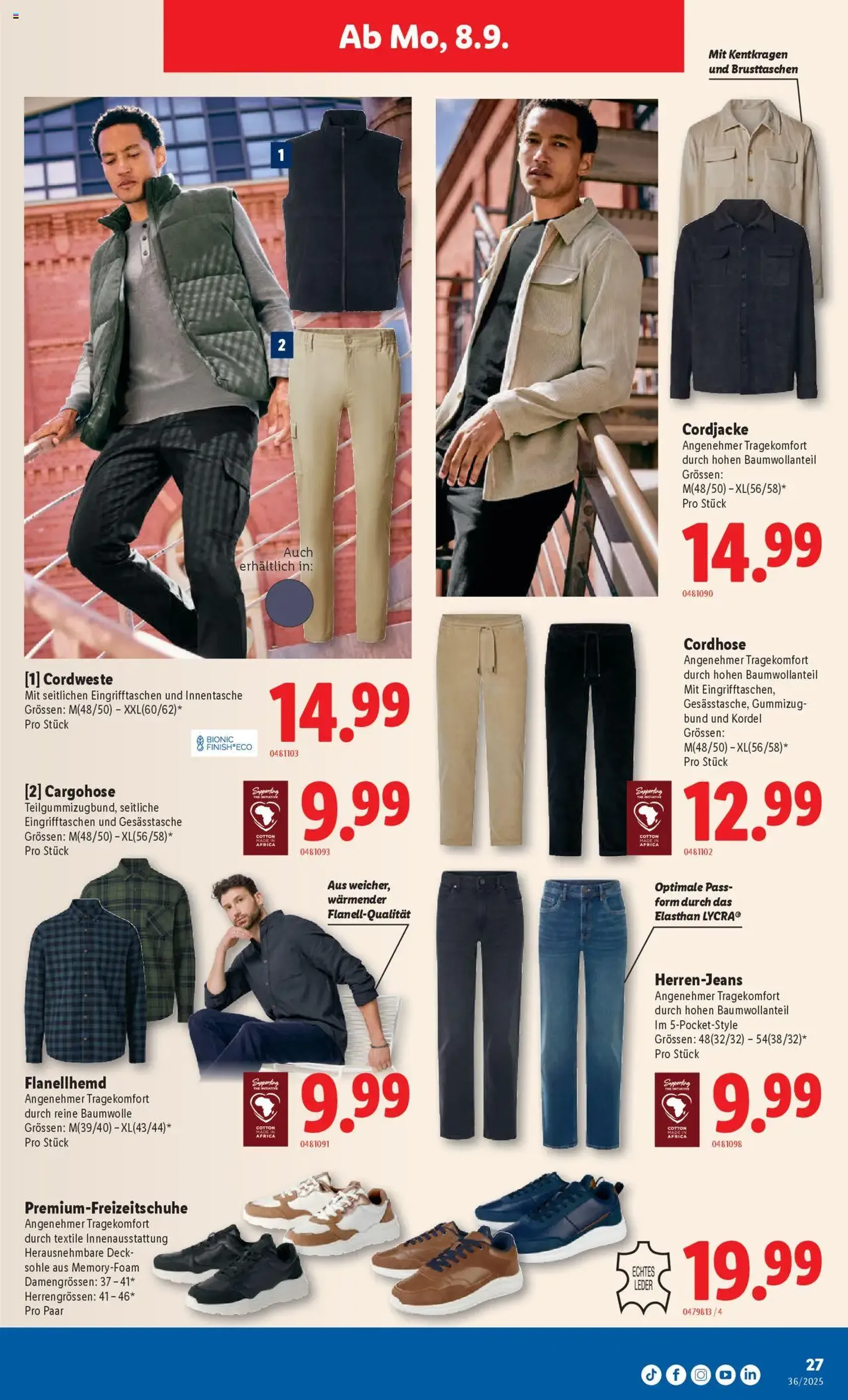 Lidl Aktionen - Gültiger Prospekt ab 04.09.2025, Seite 29 von insgesamt 34 Lidl Aktionen - Gültiger Prospekt ab 04.09.2025, Seite 29 von insgesamt 34