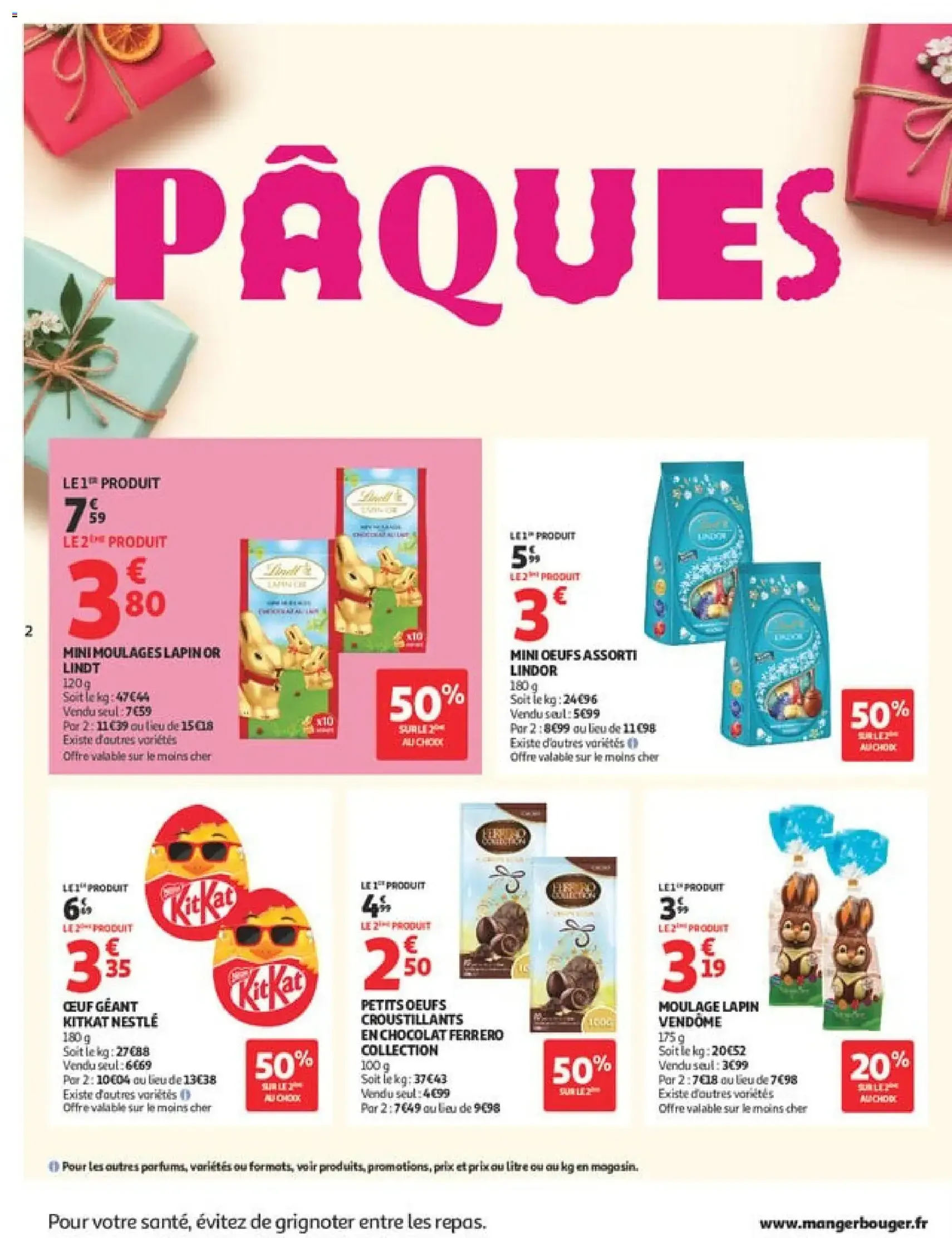 Auchan prospectus - brochure valable à partir du 24/03/2026, page 2 sur 36