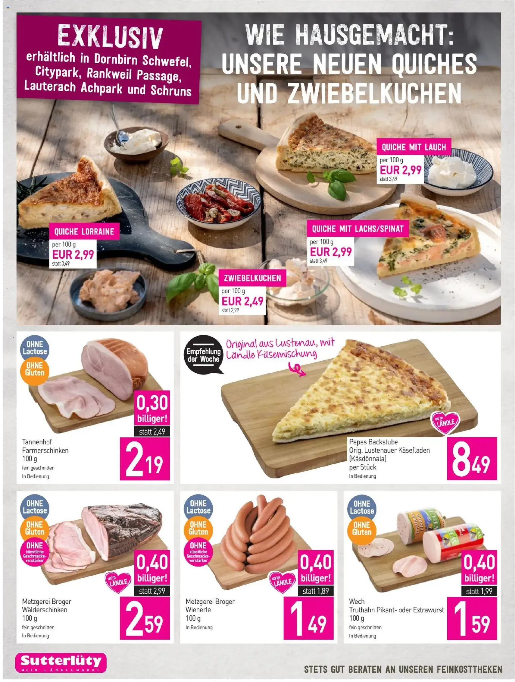 Sutterlüty Flugblatt - Gültiger Prospekt ab 28.05.2026, Seite 6 von insgesamt 20