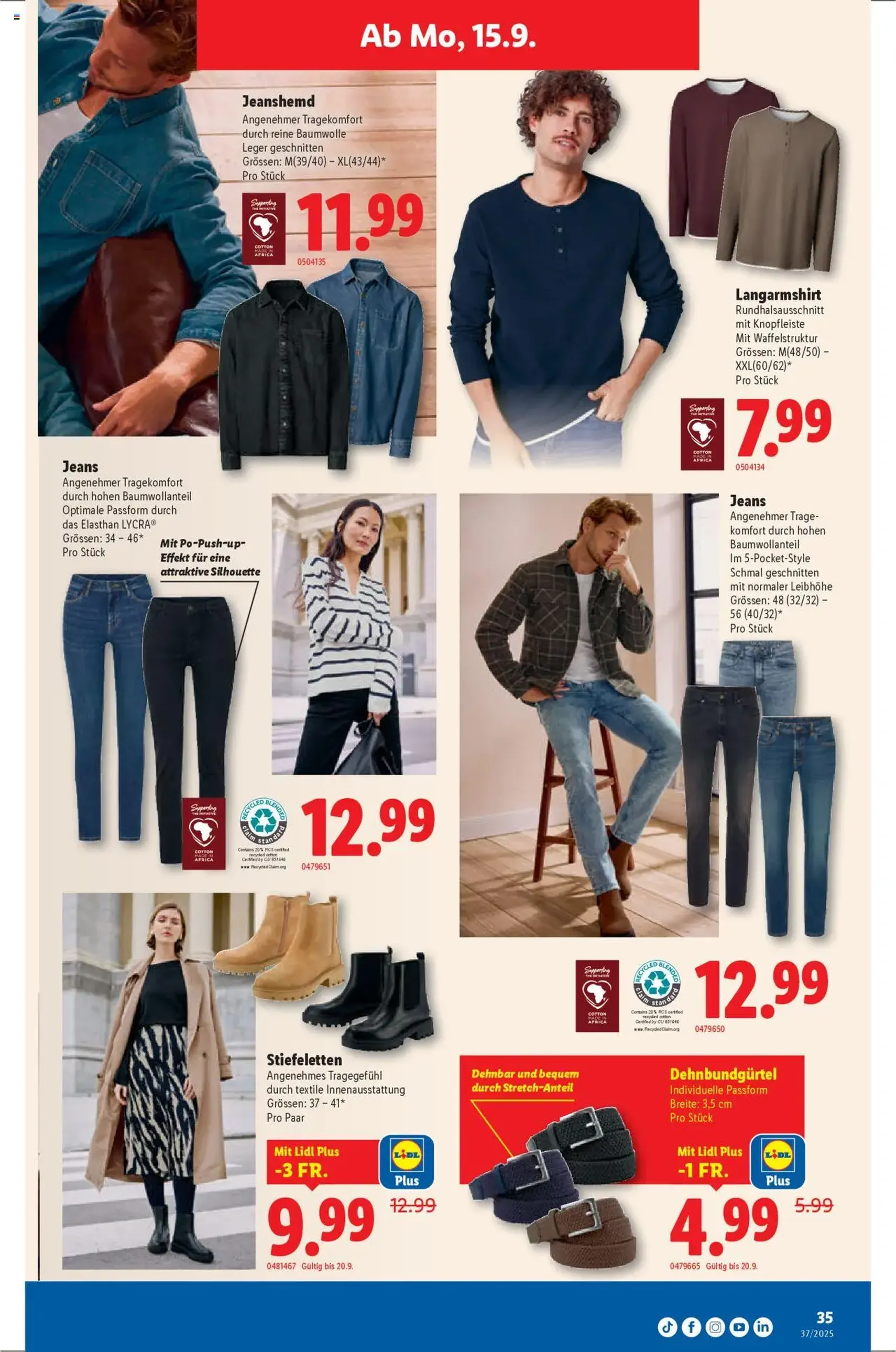 Lidl Aktionen - Gültiger Prospekt ab 11.09.2025, Seite 35 von insgesamt 40 Lidl Aktionen - Gültiger Prospekt ab 11.09.2025, Seite 35 von insgesamt 40