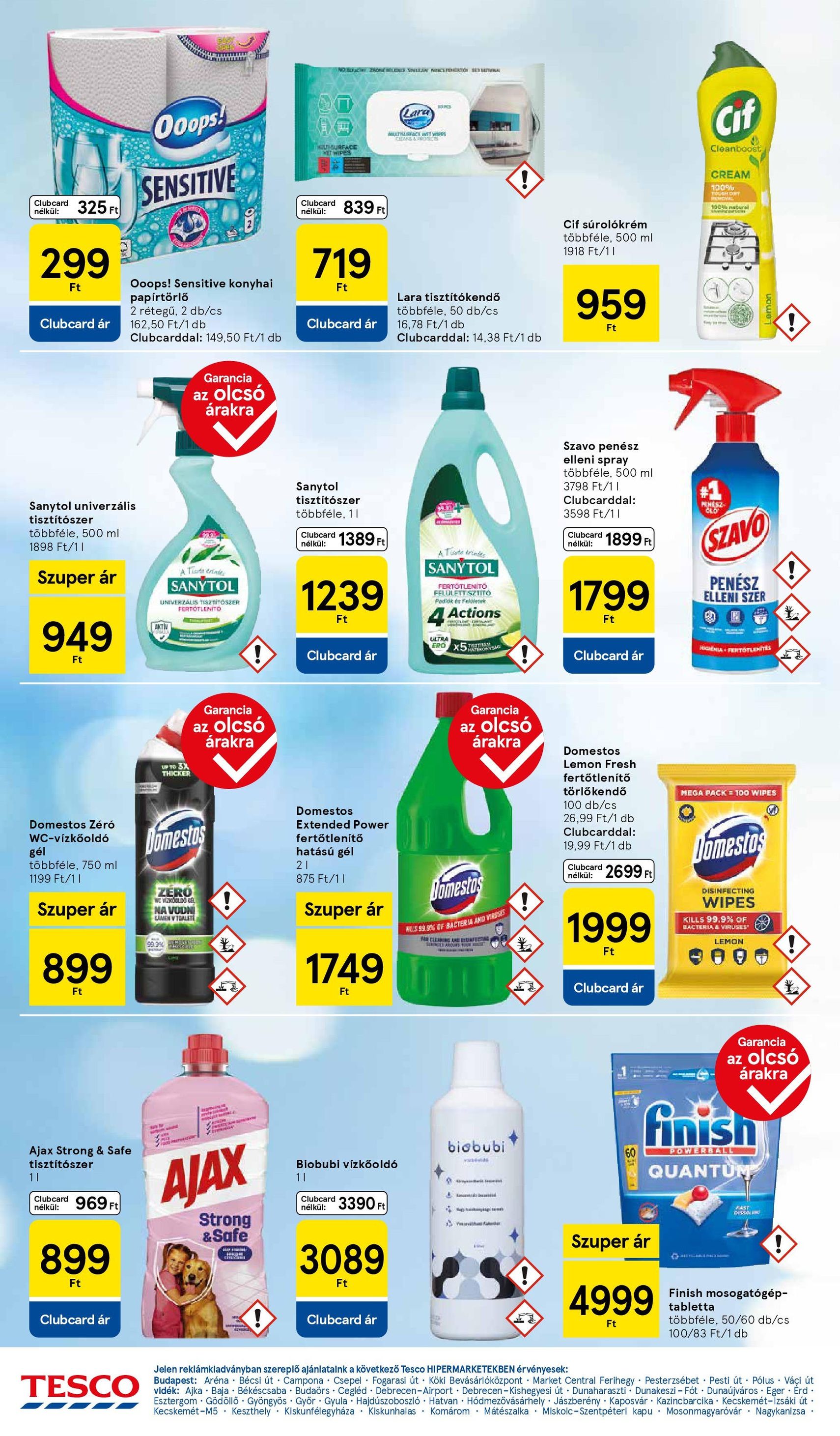 Tesco Hipermarket - Akciós újság - 2025.10.30. érvényes szórólap 26 oldal 32 oldalból