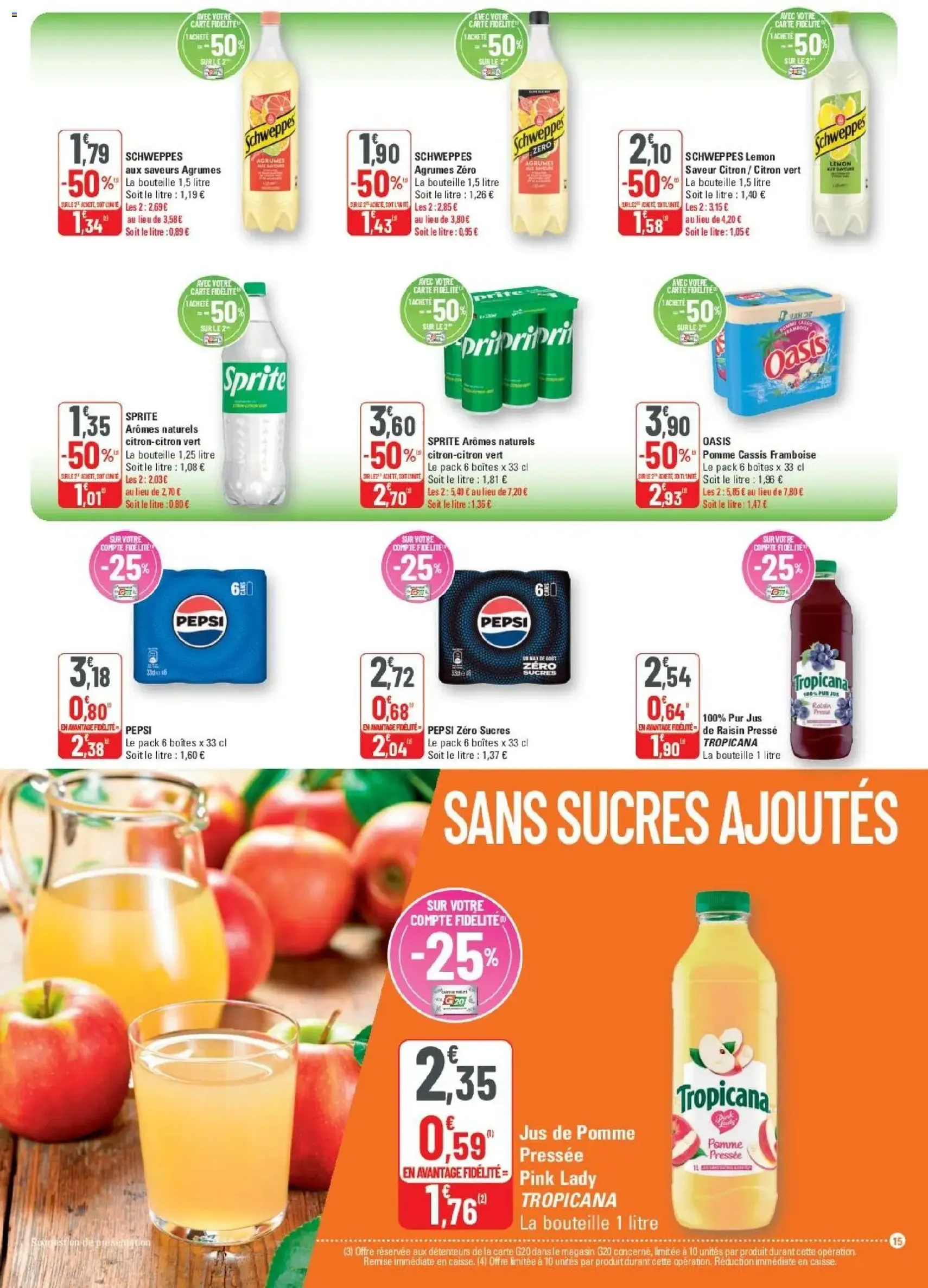 G20 Supermarchés catalogue - brochure valable à partir du 11/03/2026, page 15 sur 20
