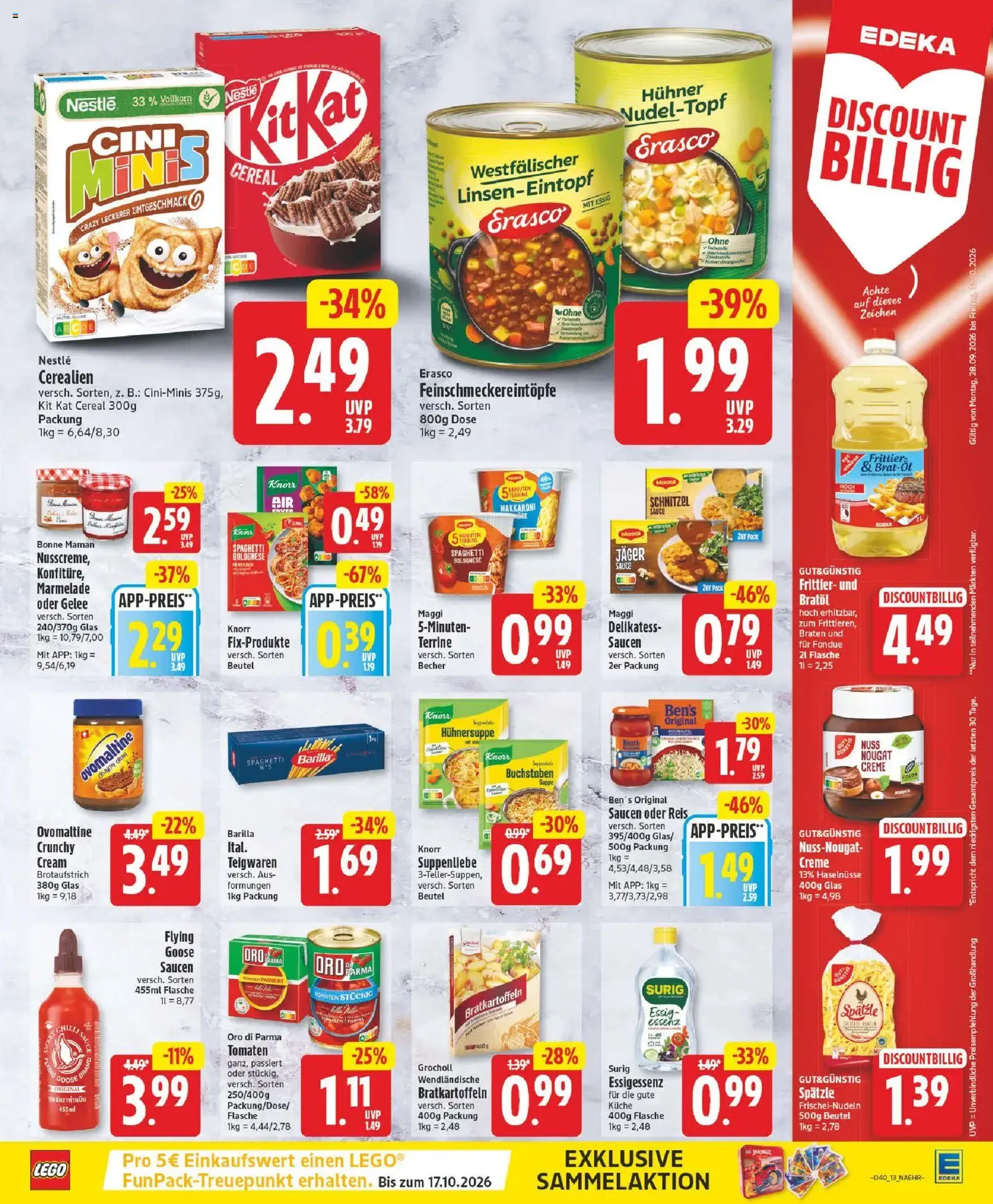 Edeka Prospekt - Gültiger Prospekt ab 28.09.2026, Seite 13 von insgesamt 28