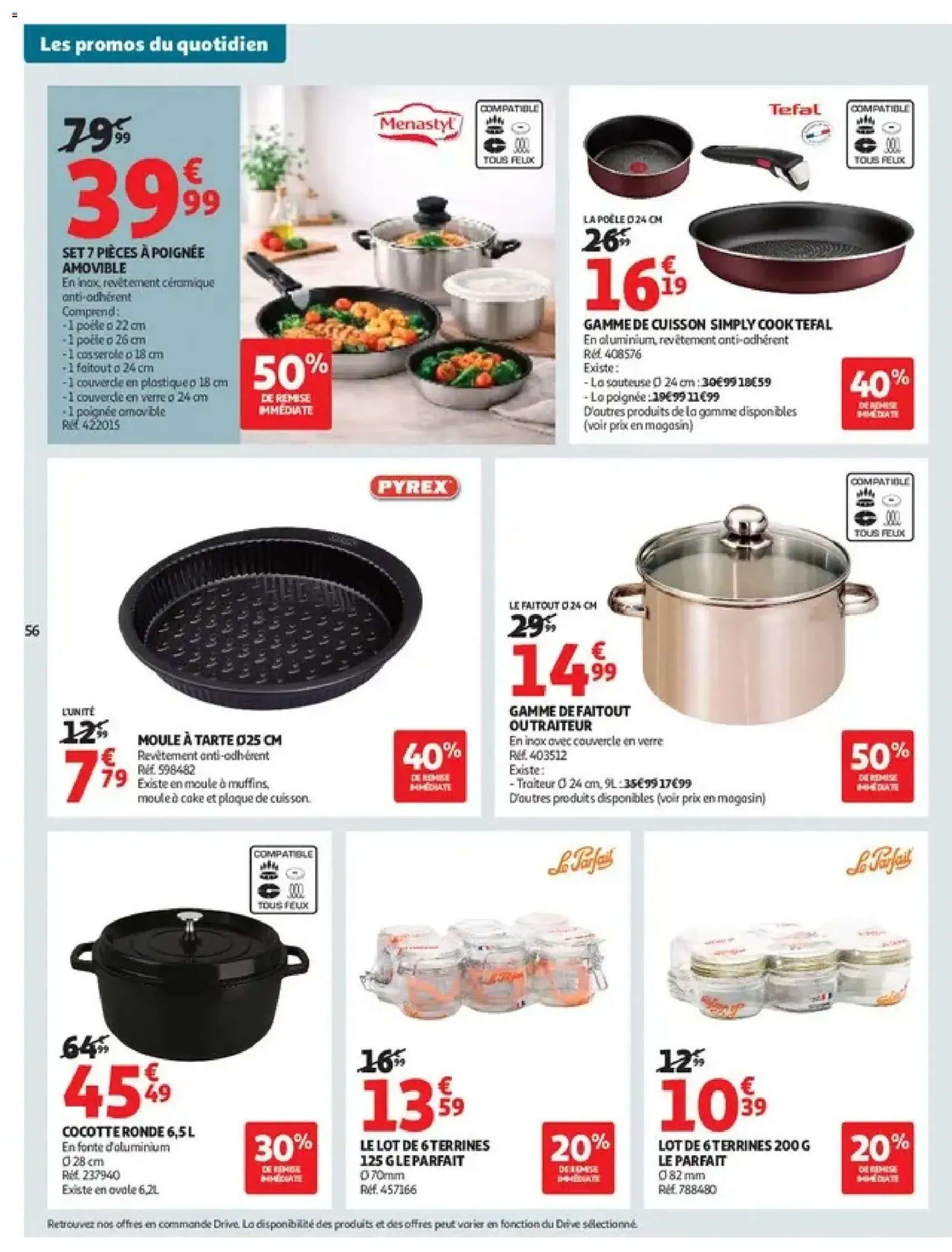 Auchan catalogue - brochure valable à partir du 13/10/2026, page 56 sur 68