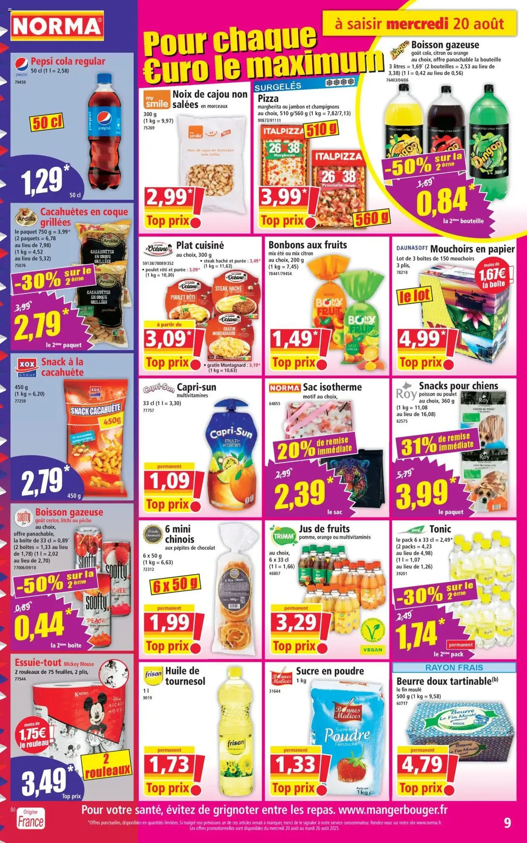 Norma catalogue - brochure valable à partir du 20/08/2025, page 9 sur 12 Norma catalogue - brochure valable à partir du 20/08/2025, page 9 sur 12