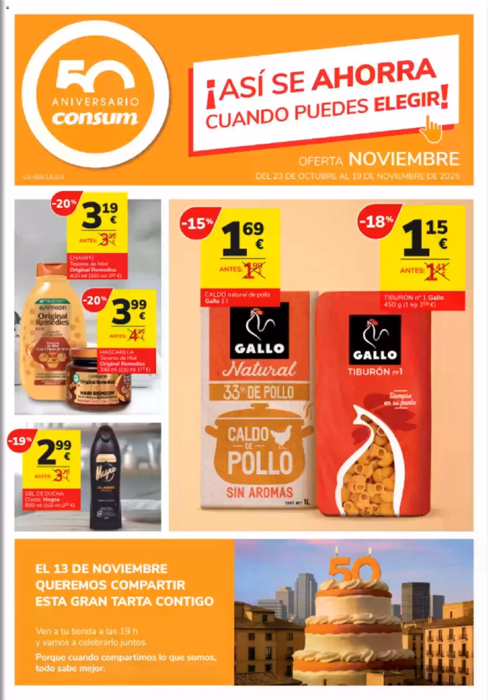 Consum folleto - folleto válido desde 23/10/2025 página 1 de 32