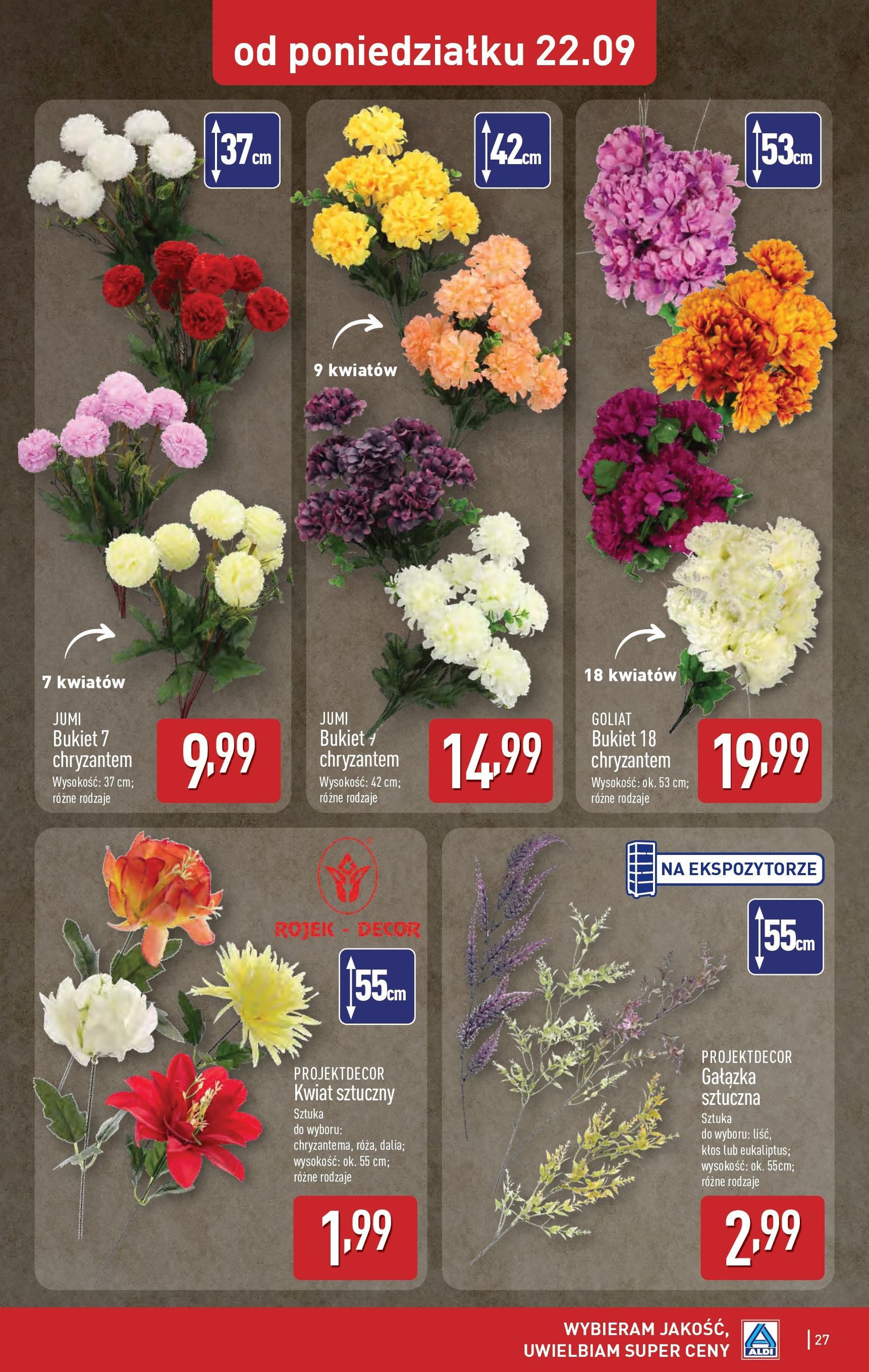 Aldi Gazetka - ważny gazetka od 22.09.2025 strona 27 z 41 Aldi Gazetka - ważny gazetka od 22.09.2025 strona 27 z 41