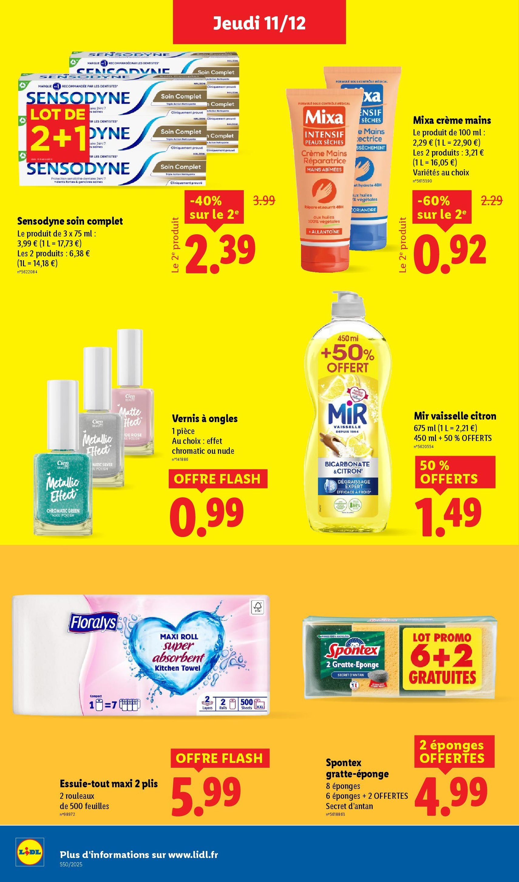 LIDL catalogue semaine 50 - brochure valable à partir du 11/12/2025, page 22 sur 88
