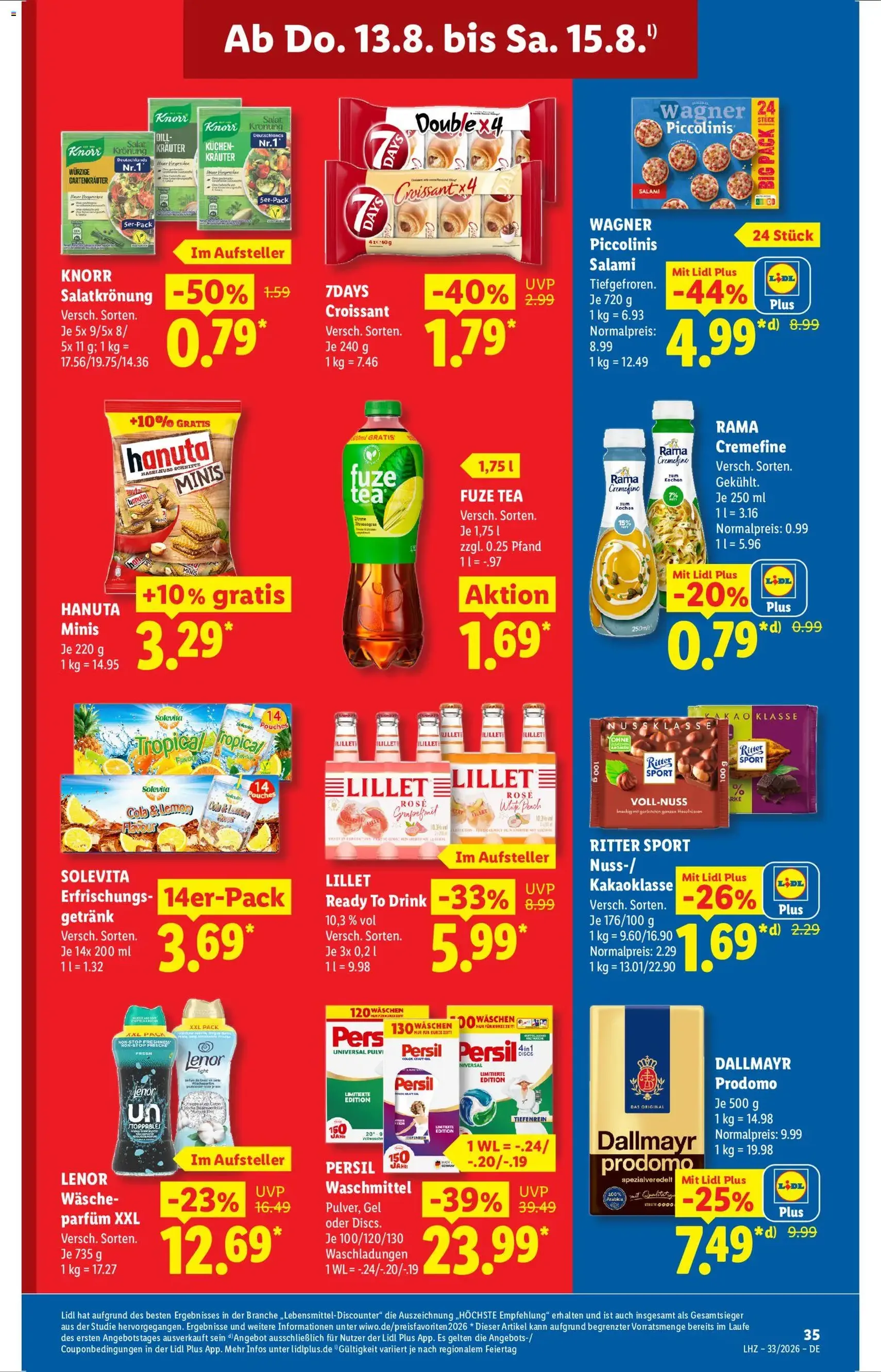Lidl Prospekt - Gültiger Prospekt ab 10.08.2026, Seite 65 von insgesamt 73